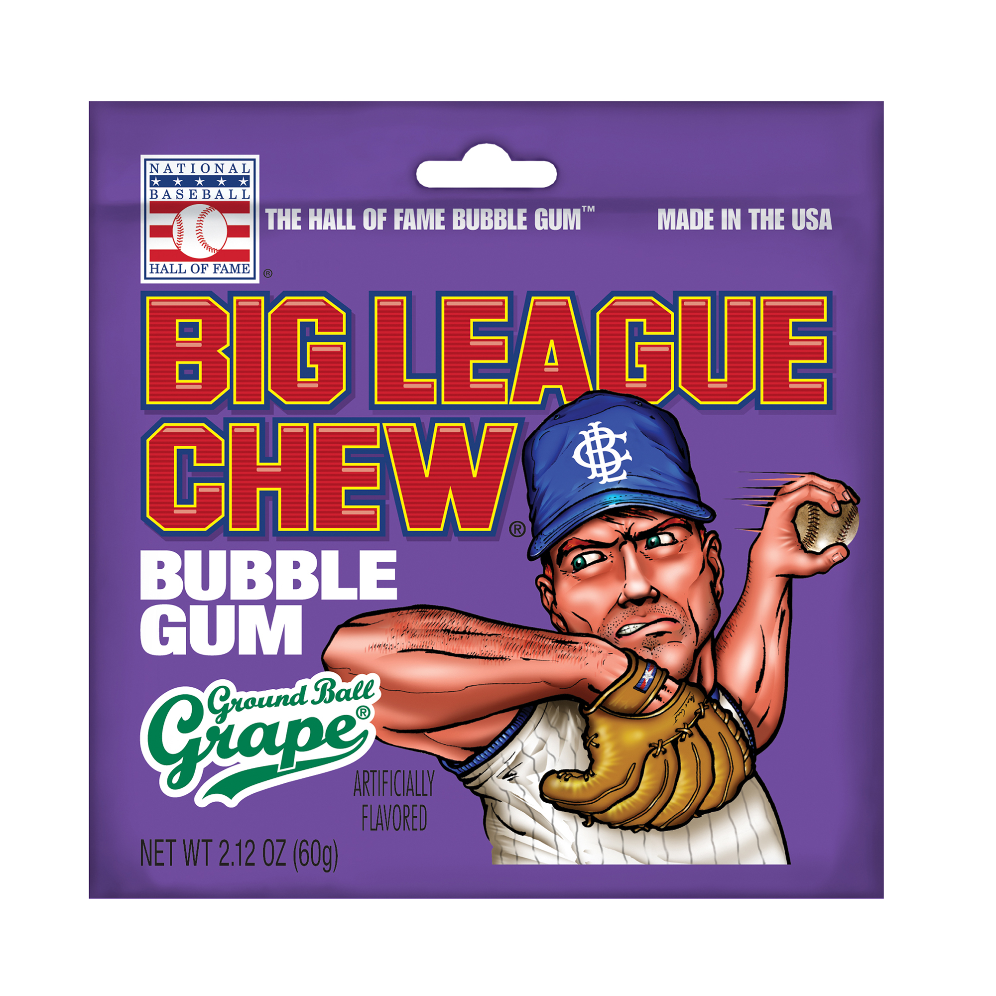 Big League Chew® Bubble Gum - Ground Ball Grape™ 2.12oz