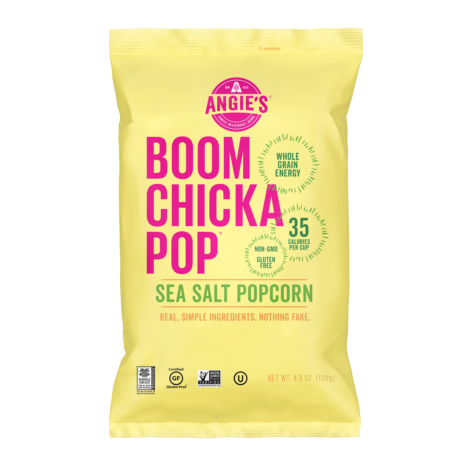 Angie's Boomchickapop® Sea Salt Popcorn 4.8oz