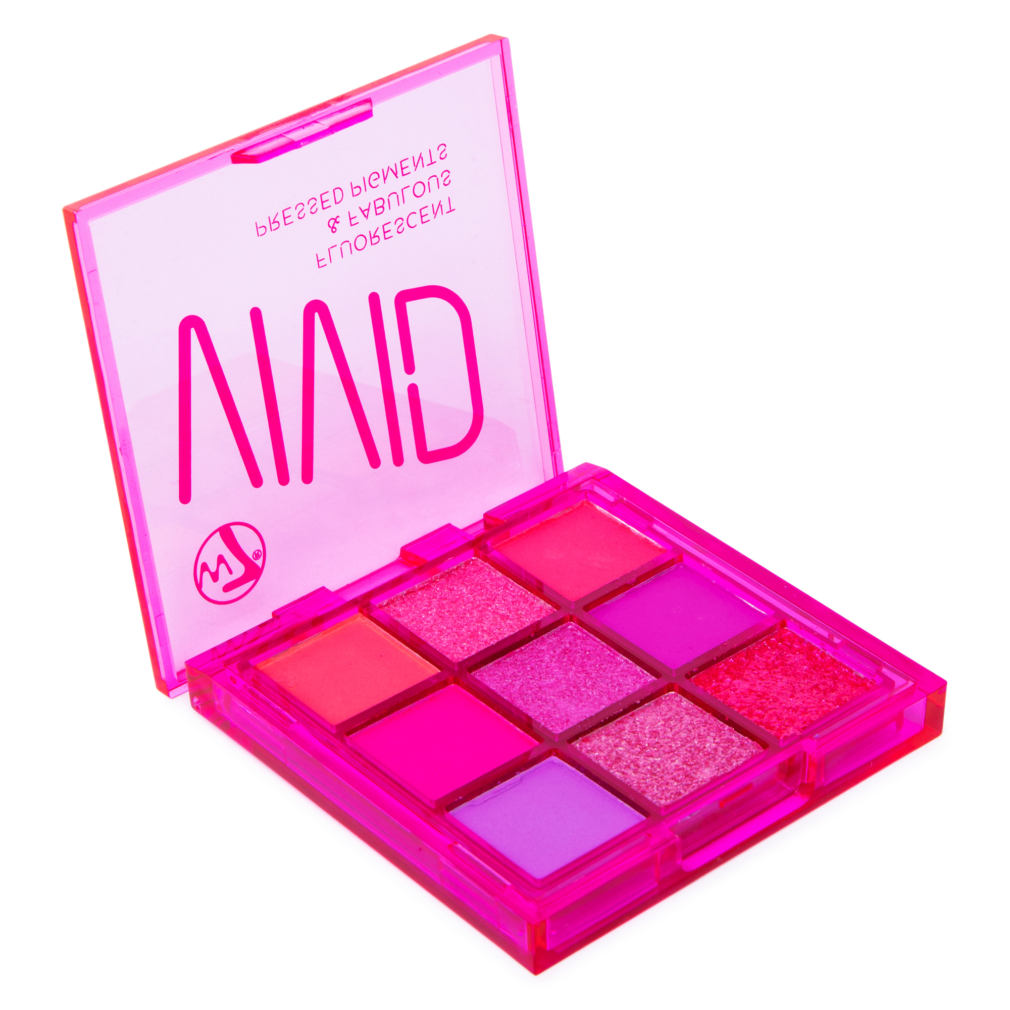 W7® Vivid Pink Eyeshadow Palette
