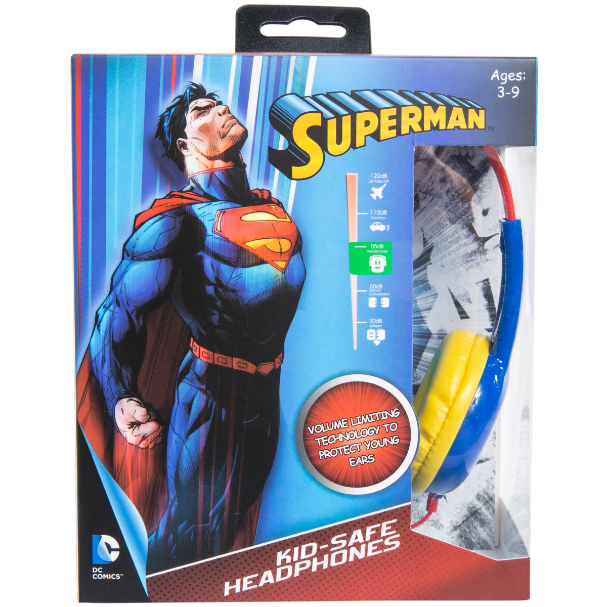 Superman™ Kid-Safe Headphones