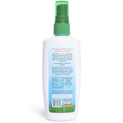 Greenerways Organic™ Deet-Free Bug Repellent 4oz