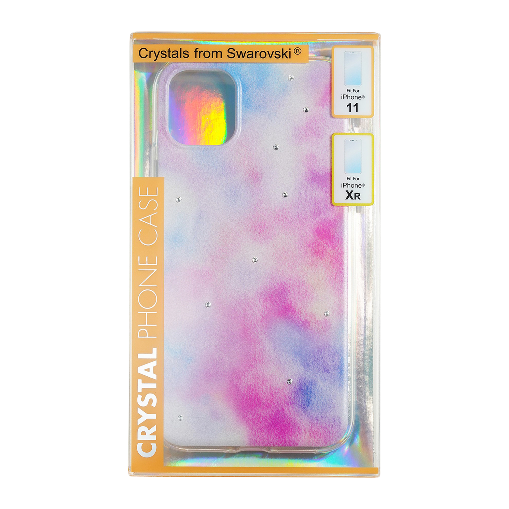 iPhone 11®/ iPhone Xr® Crystal Phone Case - Watercolor