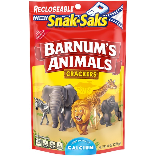 Barnum's Animal® Crackers Snak-Saks 8oz