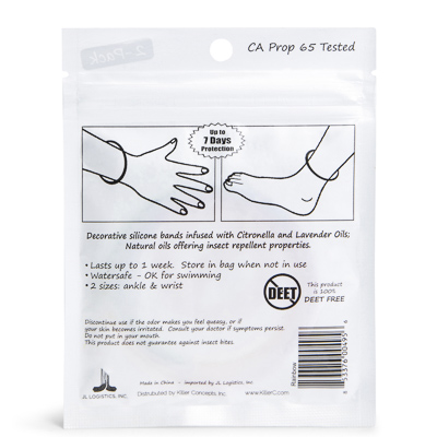 Rainbow Mosquito Repellant Band 2-Pack