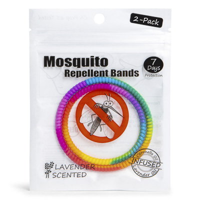 Rainbow Mosquito Repellant Band 2-Pack