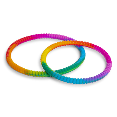 Rainbow Mosquito Repellant Band 2-Pack