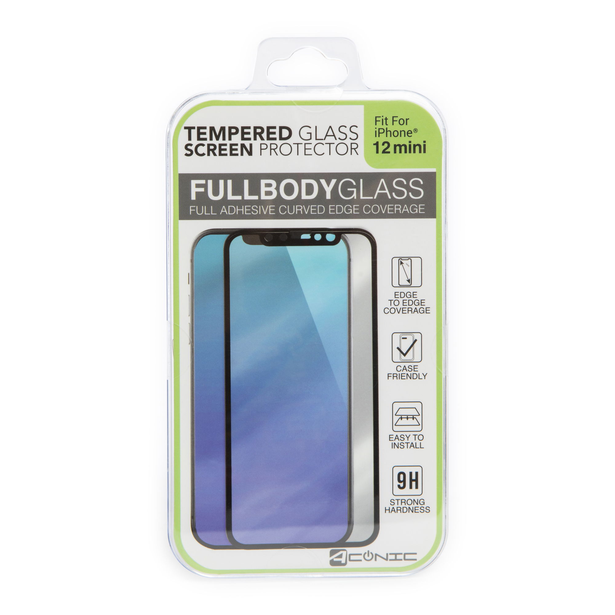 iPhone 12 Mini® Full Body Tempered Glass Screen Protector