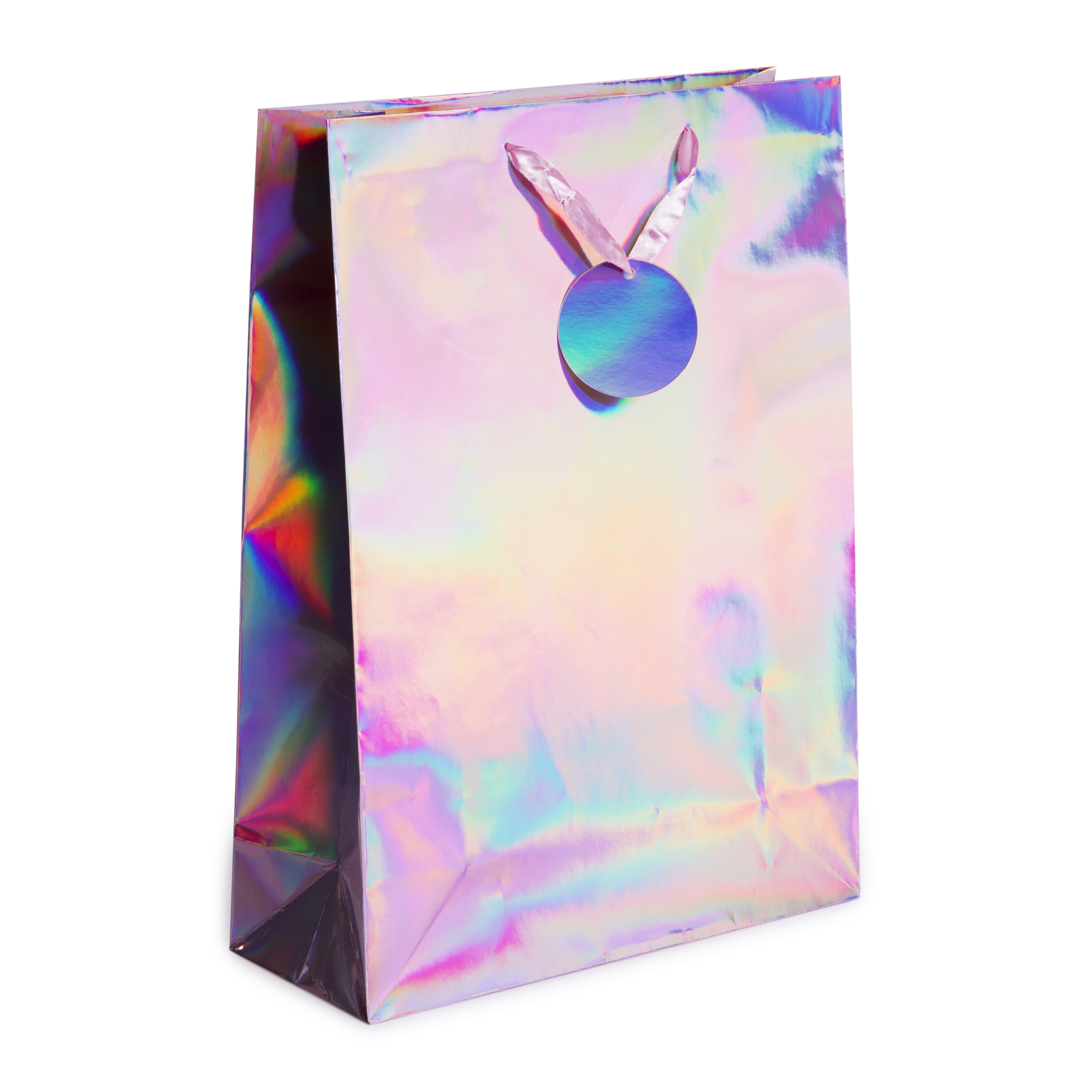Jumbo Holographic Gift Bag 17.75