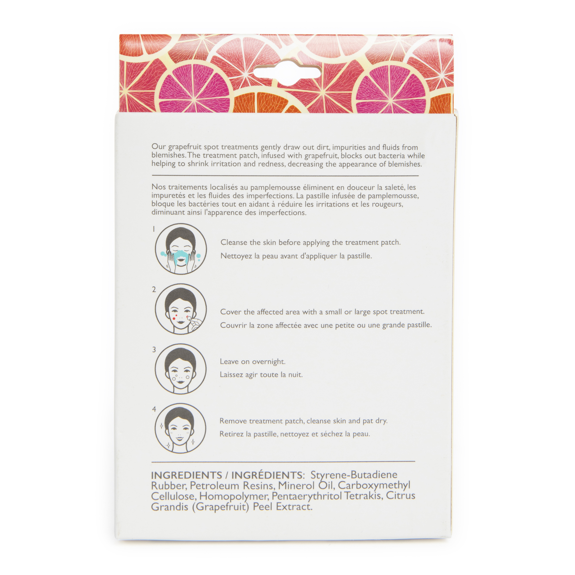 Skip The Spa™ Blemish Spot Treatment Stickers, Grapefruit 24-Count
