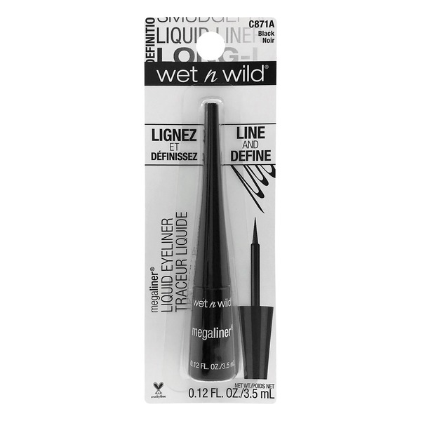 Wet N Wild® Megaliner Liquid Eyeliner - Black