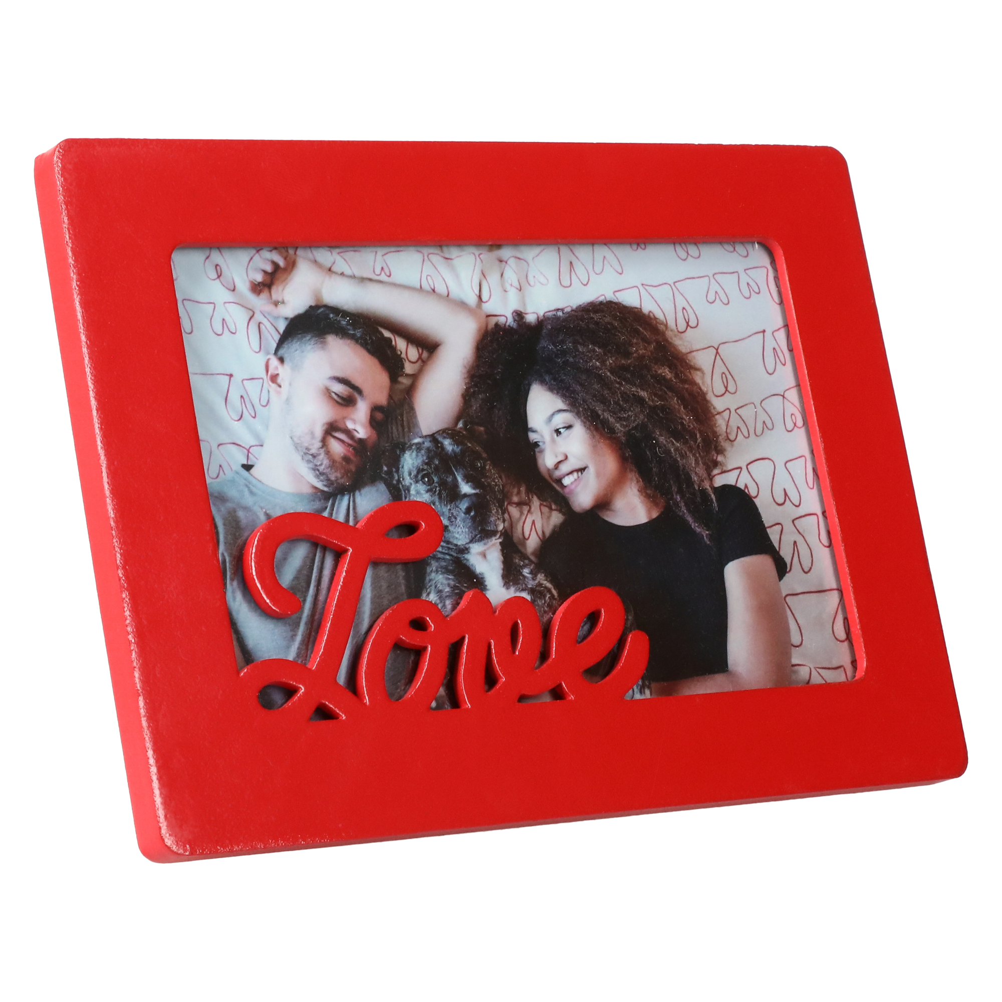 Red 'Love' Picture Frame 5in x 7in