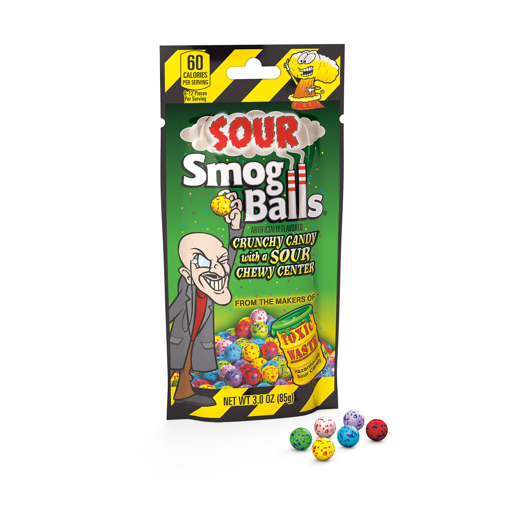 Sour Smog Balls® Candy 3oz
