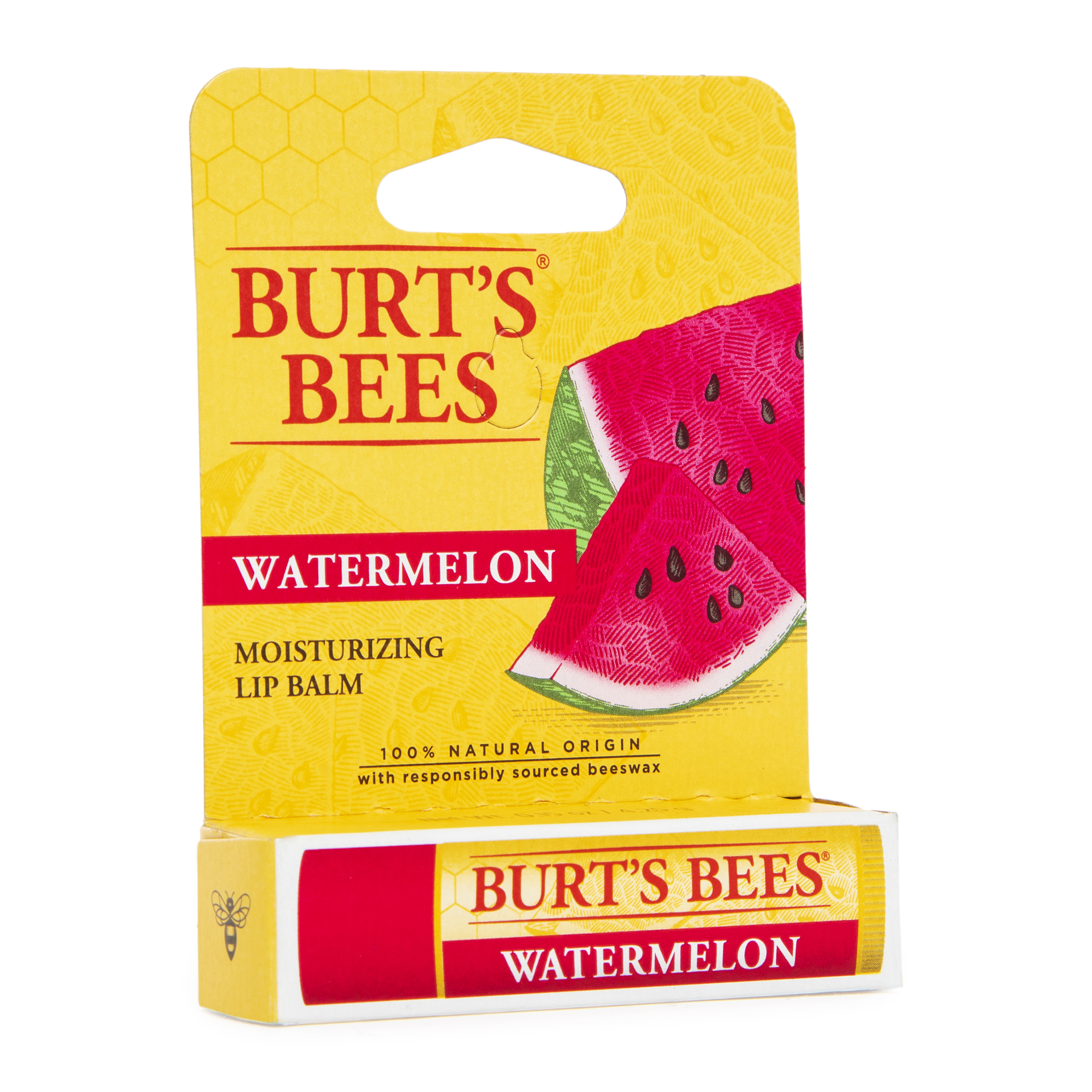Burt's Bees® Watermelon Beeswax Moisturizing Lip Balm 0.15oz