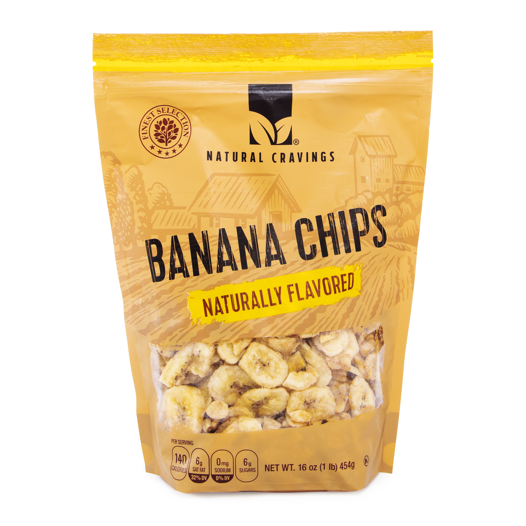 Natural Cravings® Banana Chips 16oz
