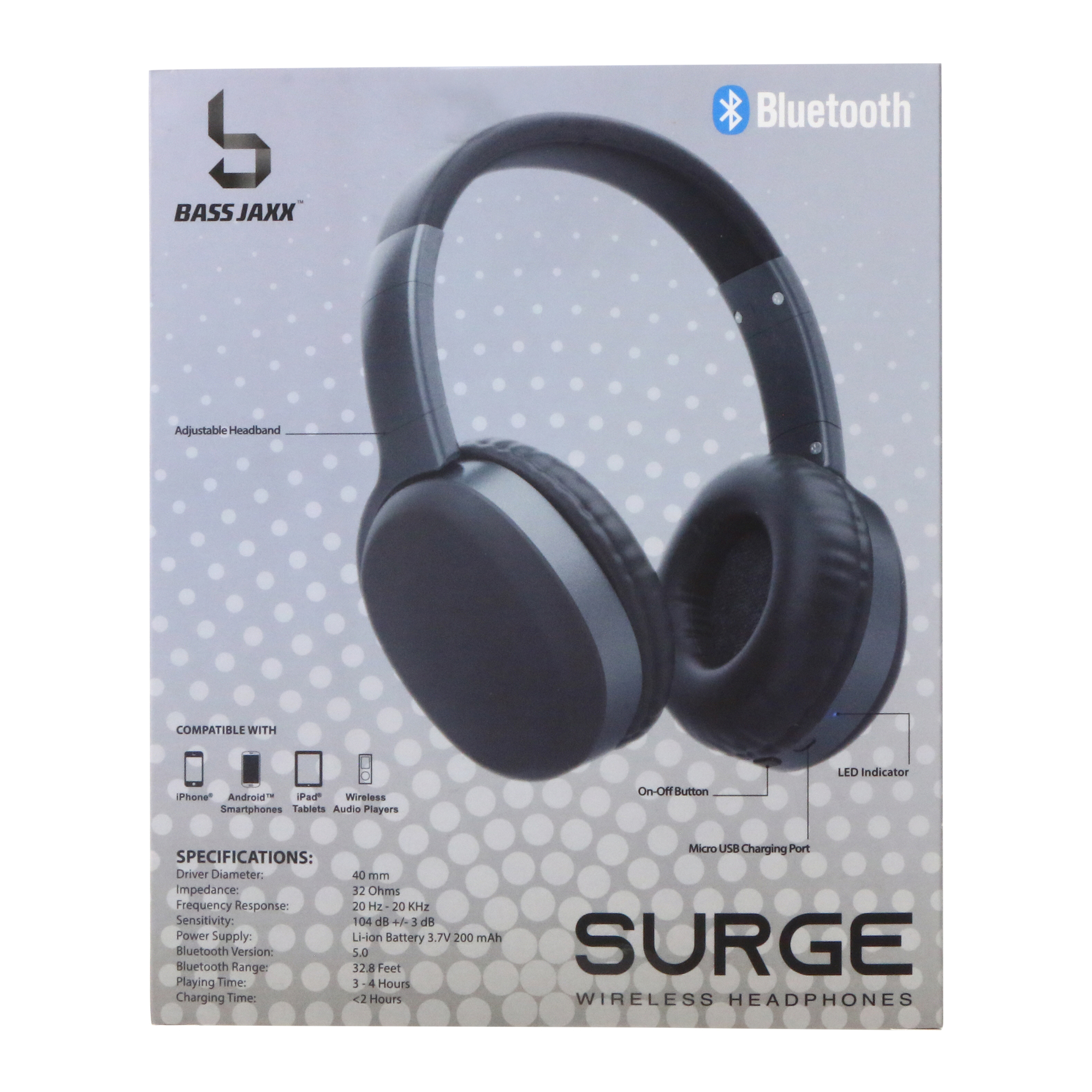 Surge Bluetooth® Wireless Headphones