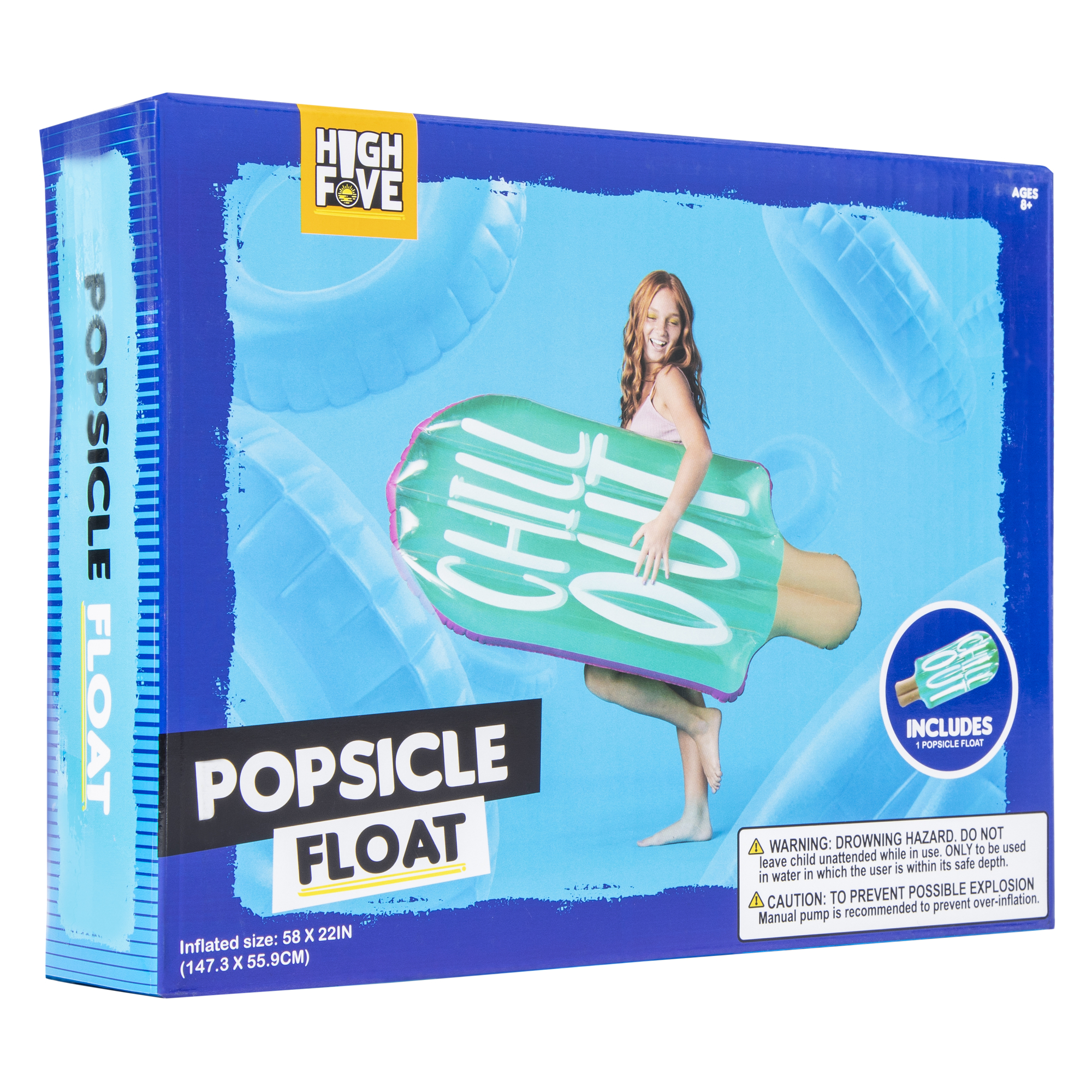 Chill Out' Popsicle Pool Float 58in x 22in