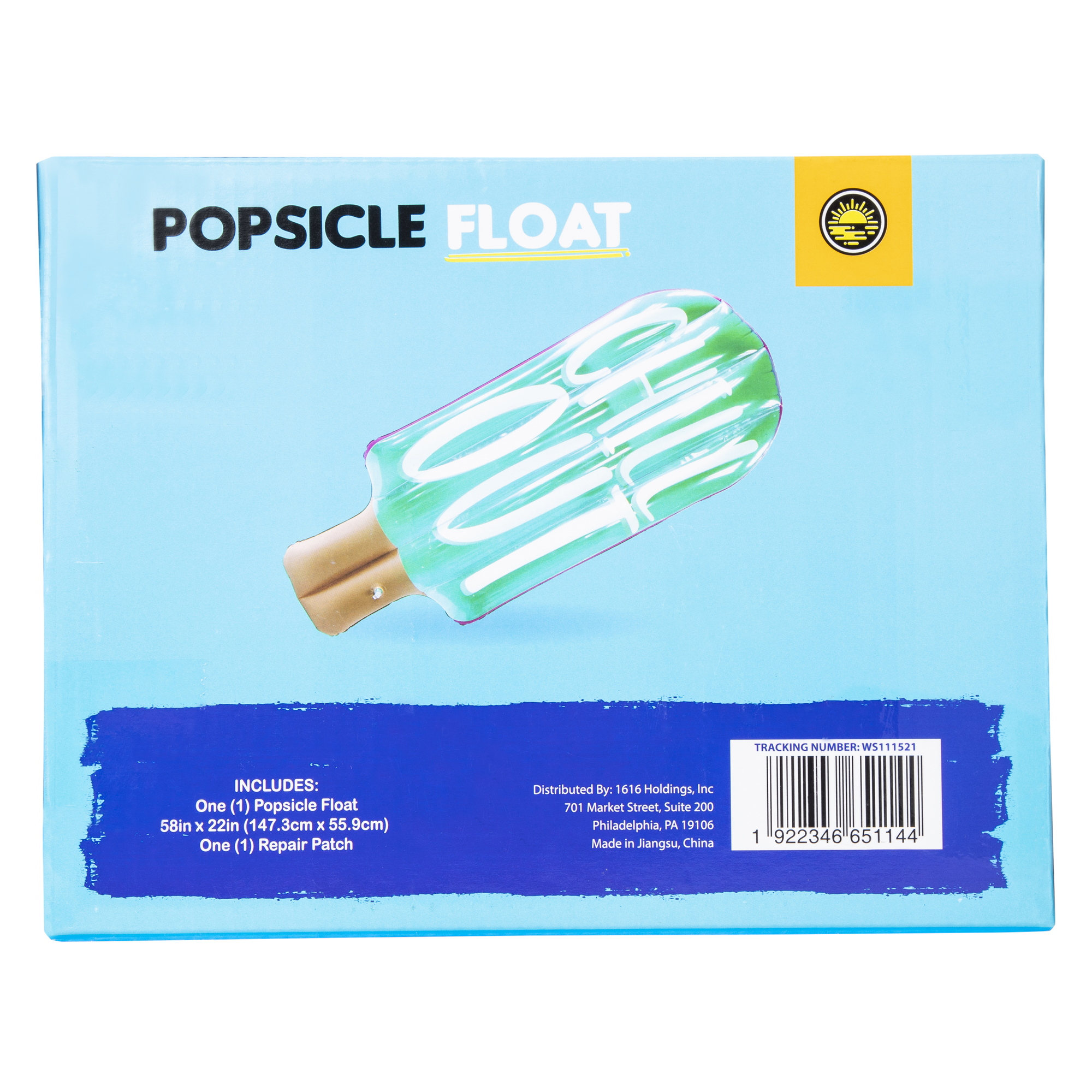 Chill Out' Popsicle Pool Float 58in x 22in
