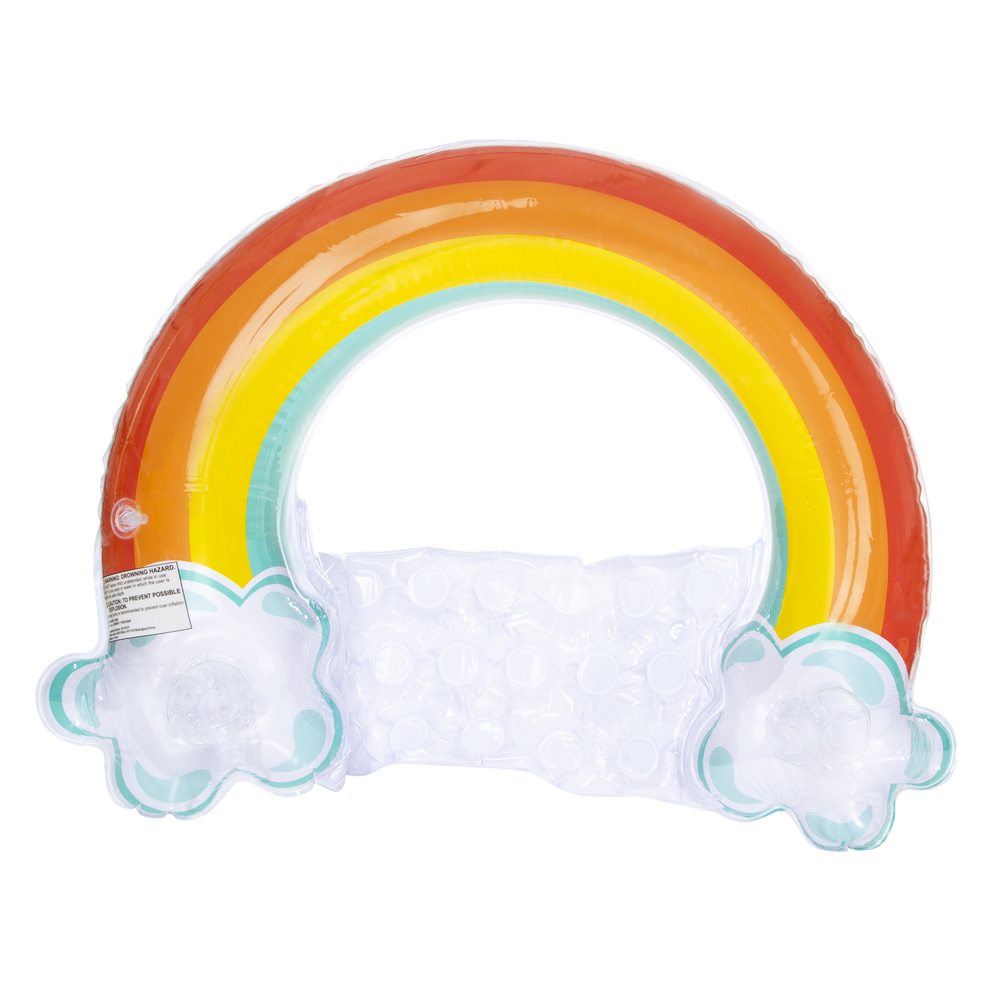 Rainbow Tube Pool Float 41.7in x 28.3in