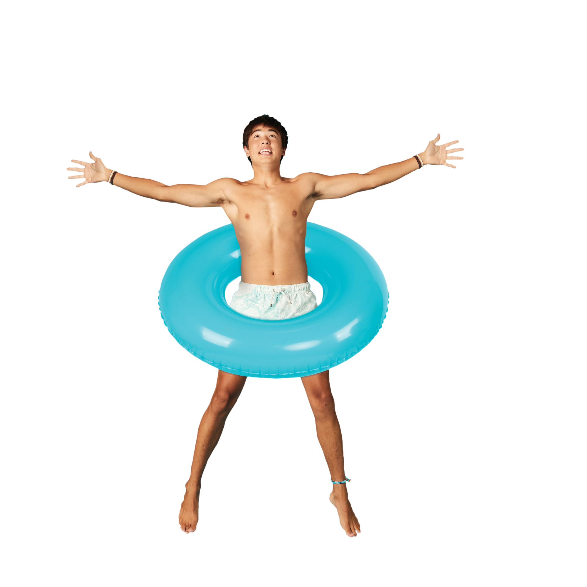 Neon inflatable Pool Float 30in