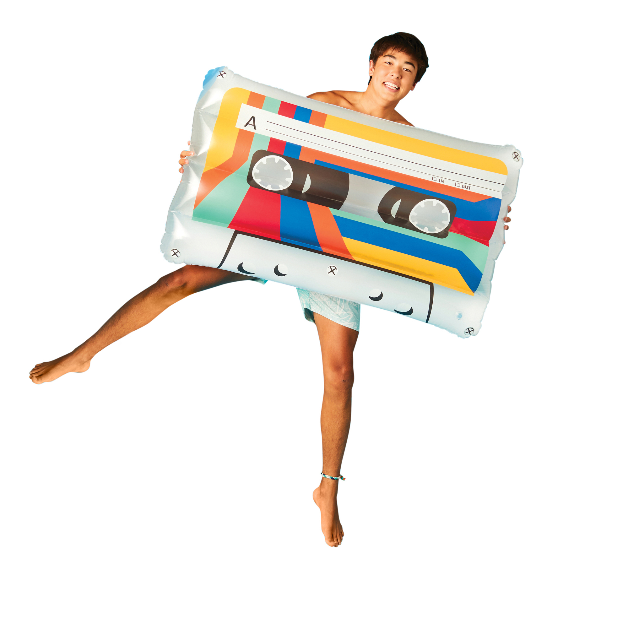 Mix Tape inflatable Pool Float 45.3in