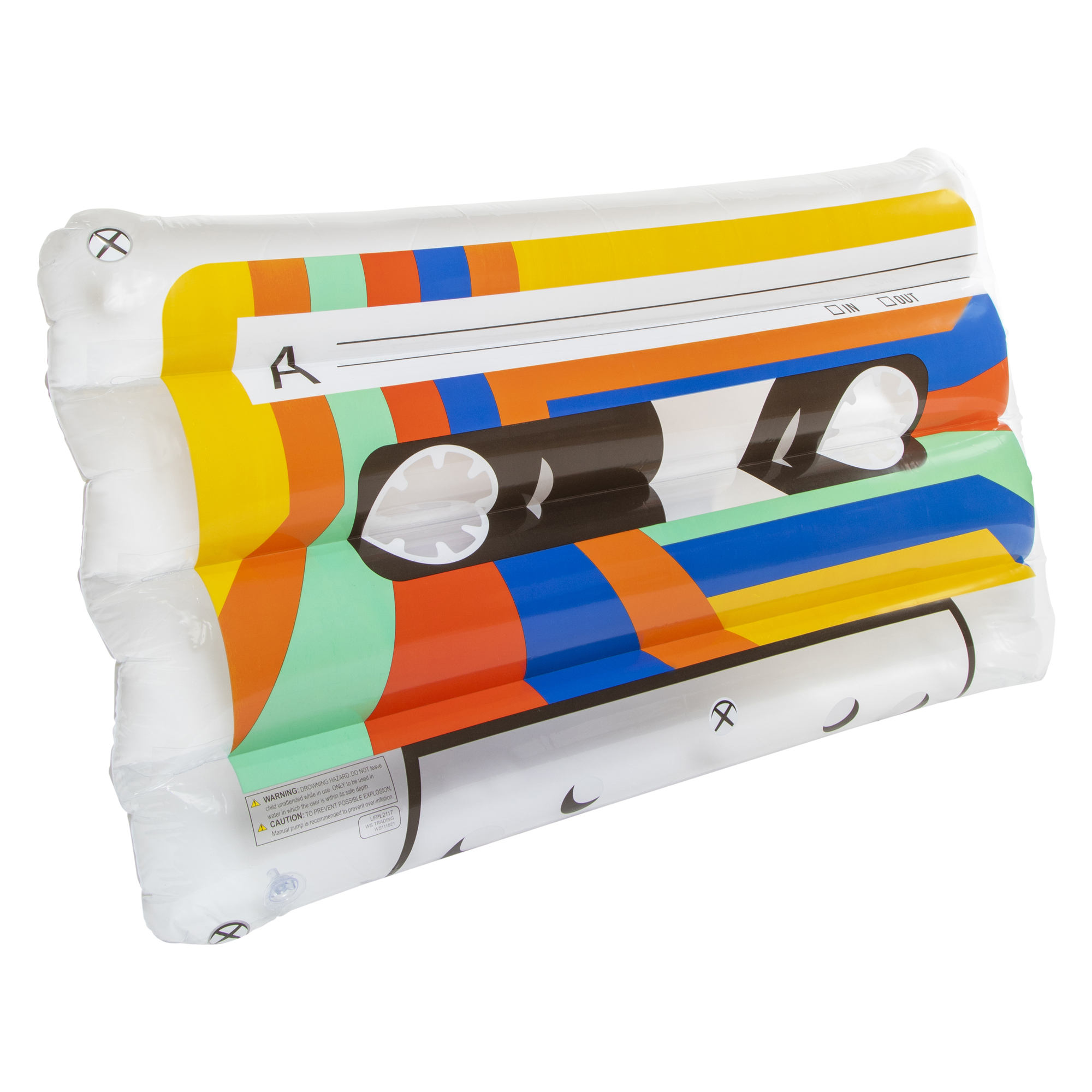 Mix Tape inflatable Pool Float 45.3in