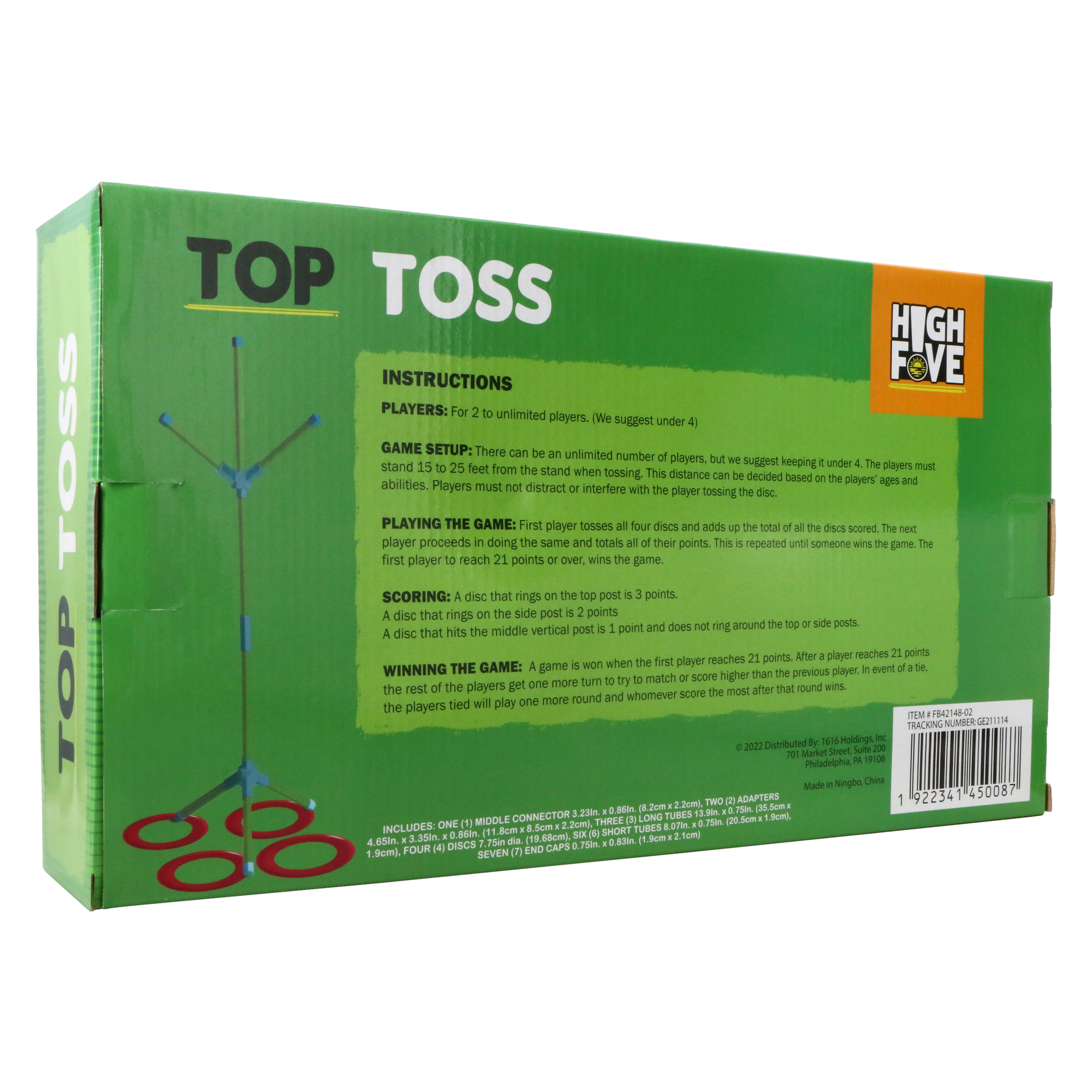 Top Toss Outdoor Game Set