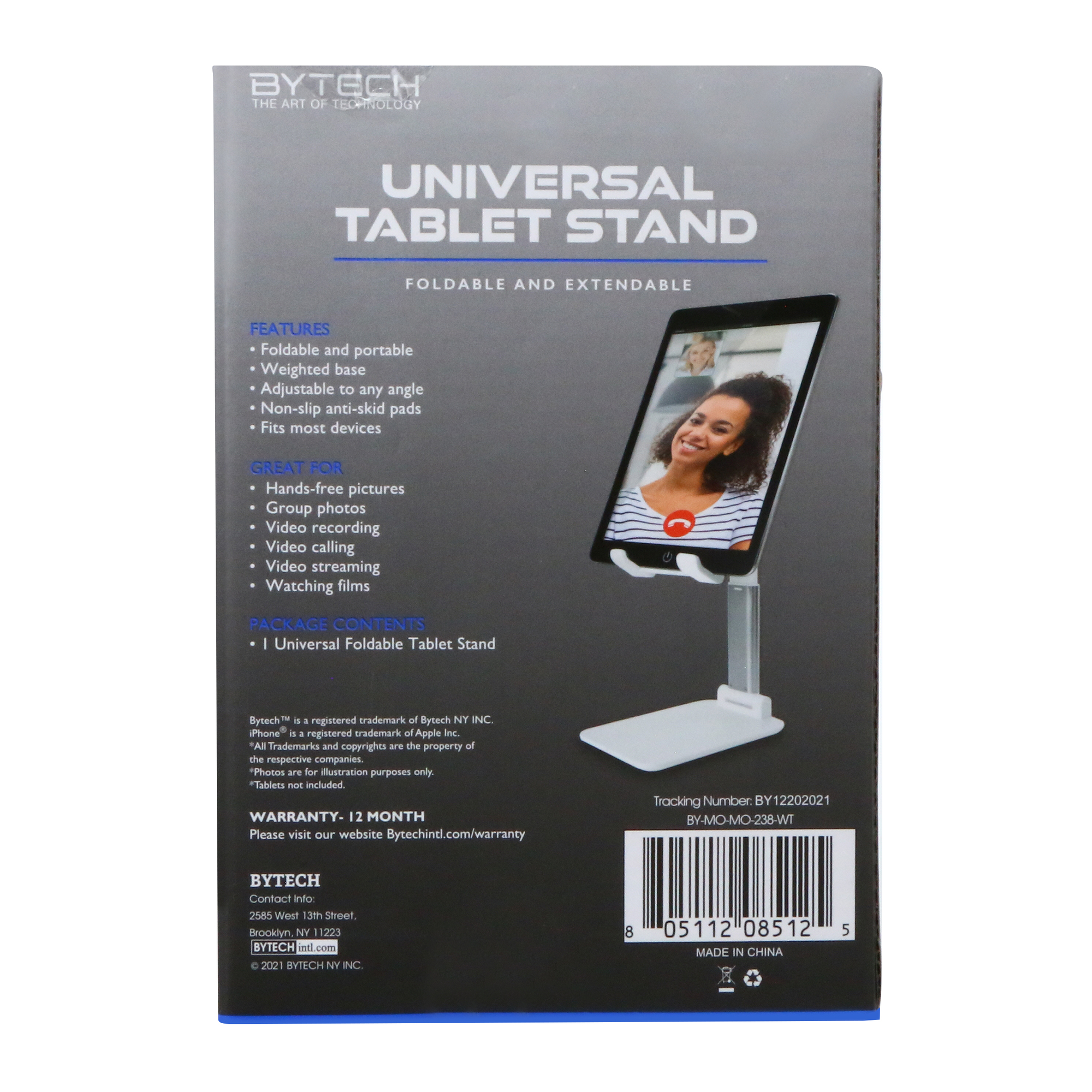 Foldable Universal Tablet Stand