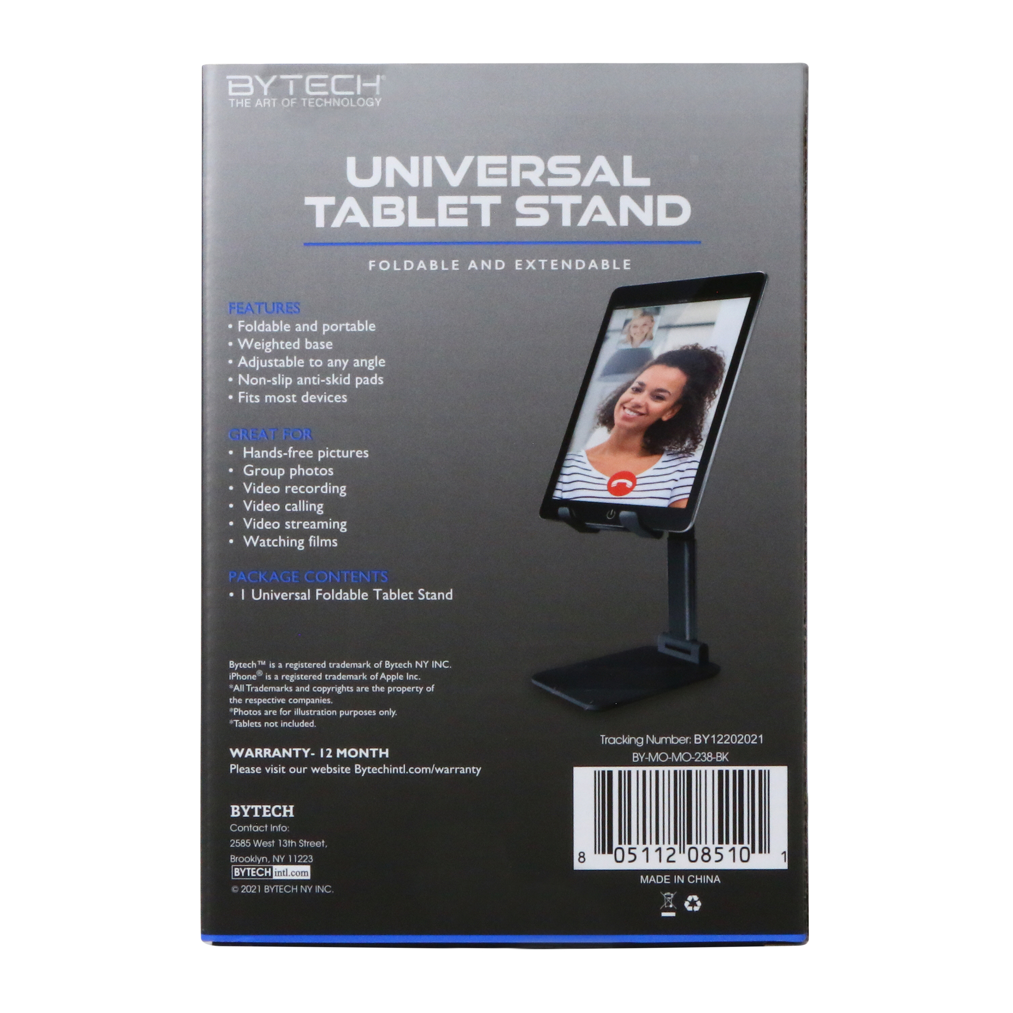Foldable Universal Tablet Stand