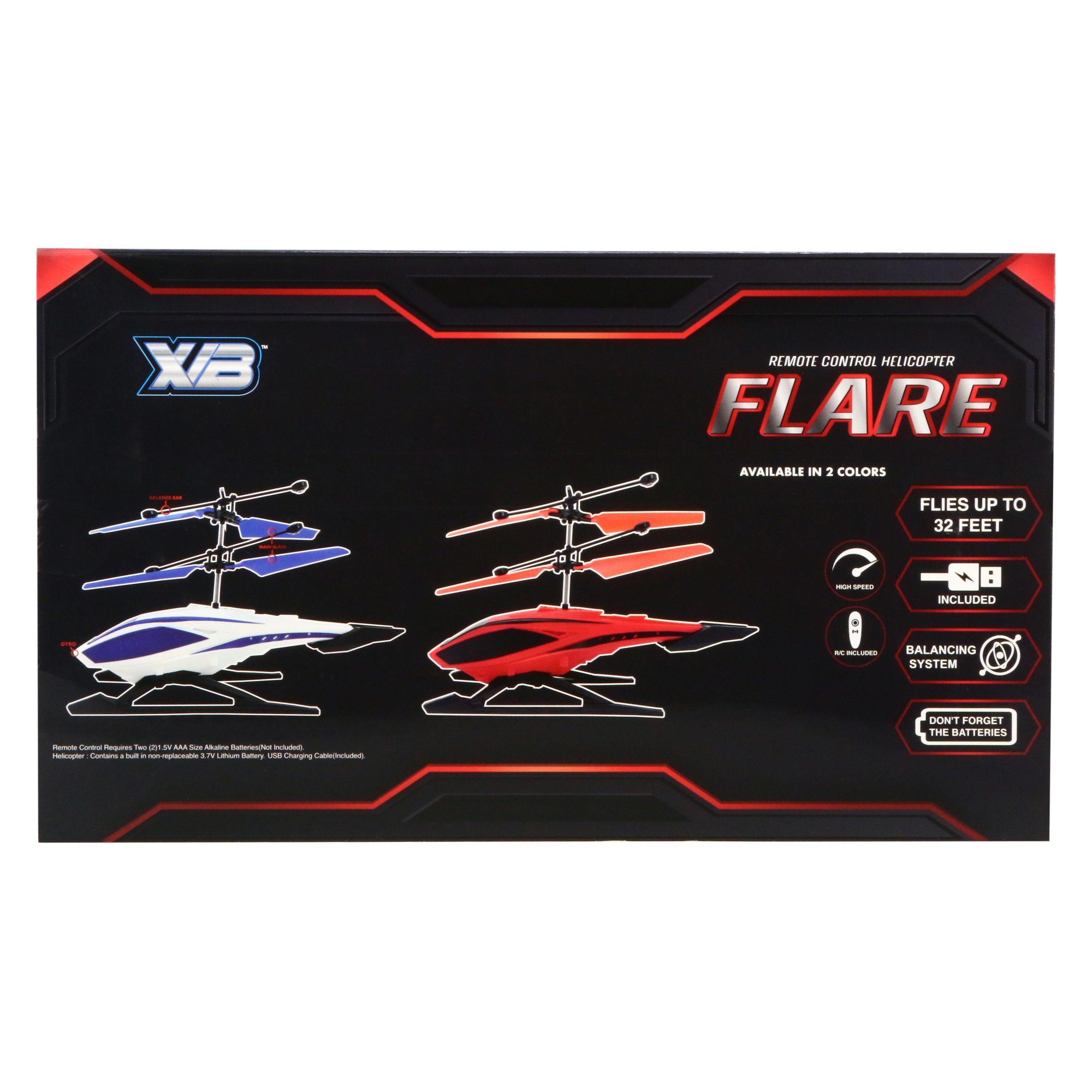 Flare Remote Control Helicopter
