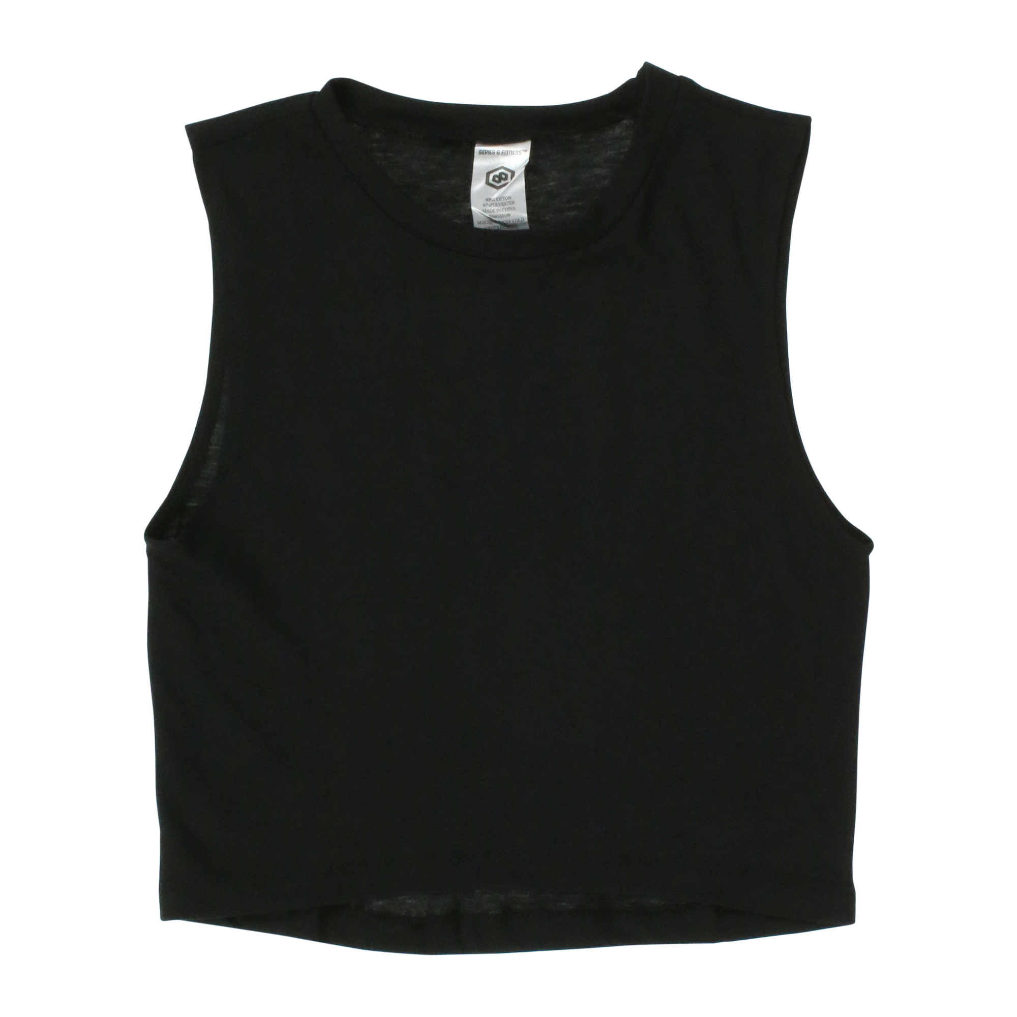 Juniors Black Active Tank Top