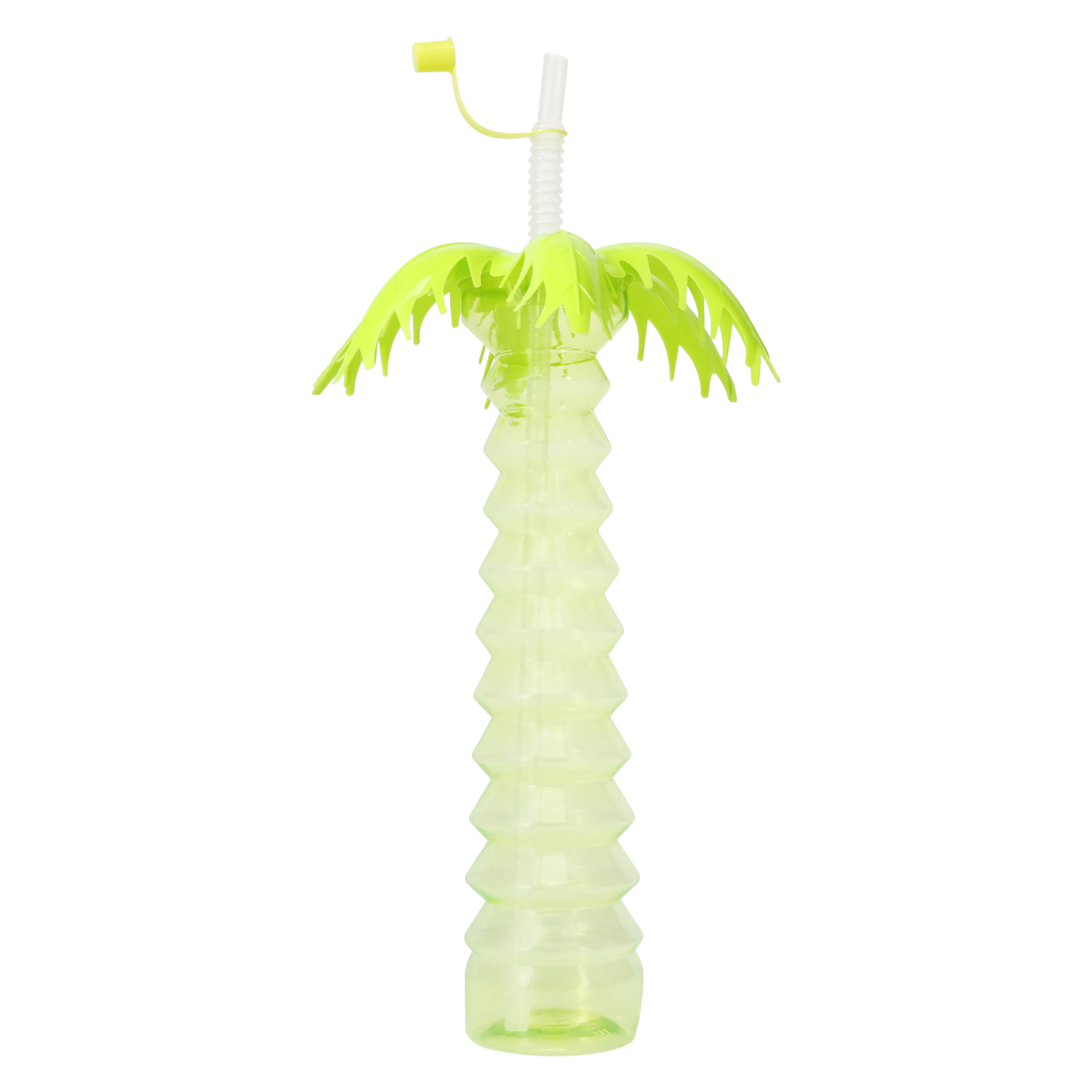 Palm Tree Drink Sipper 16.9oz