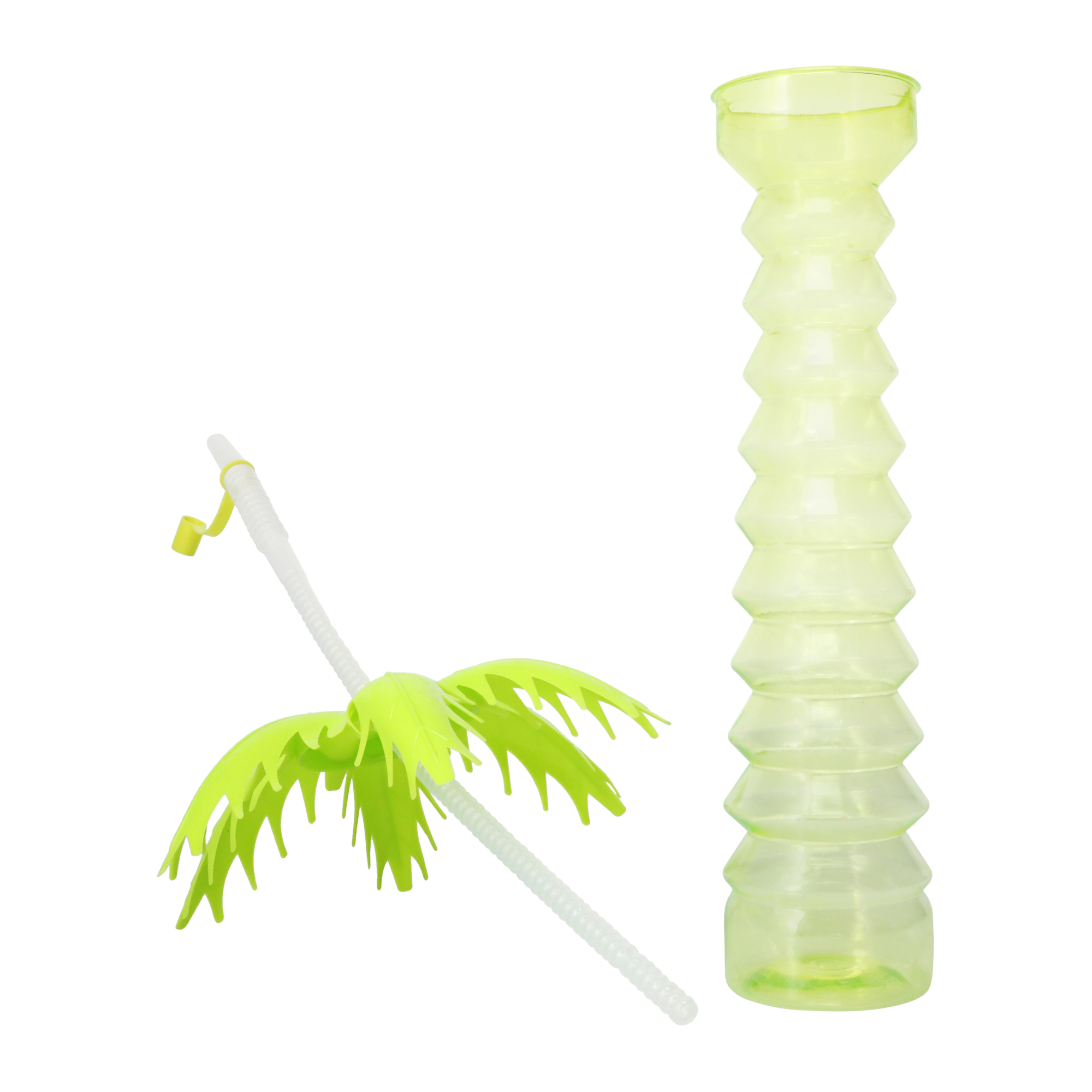 Palm Tree Drink Sipper 16.9oz
