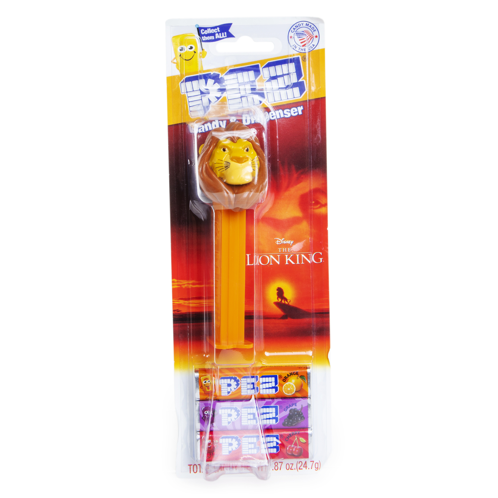 Disney The Lion King Pez® Dispenser & Candy Set