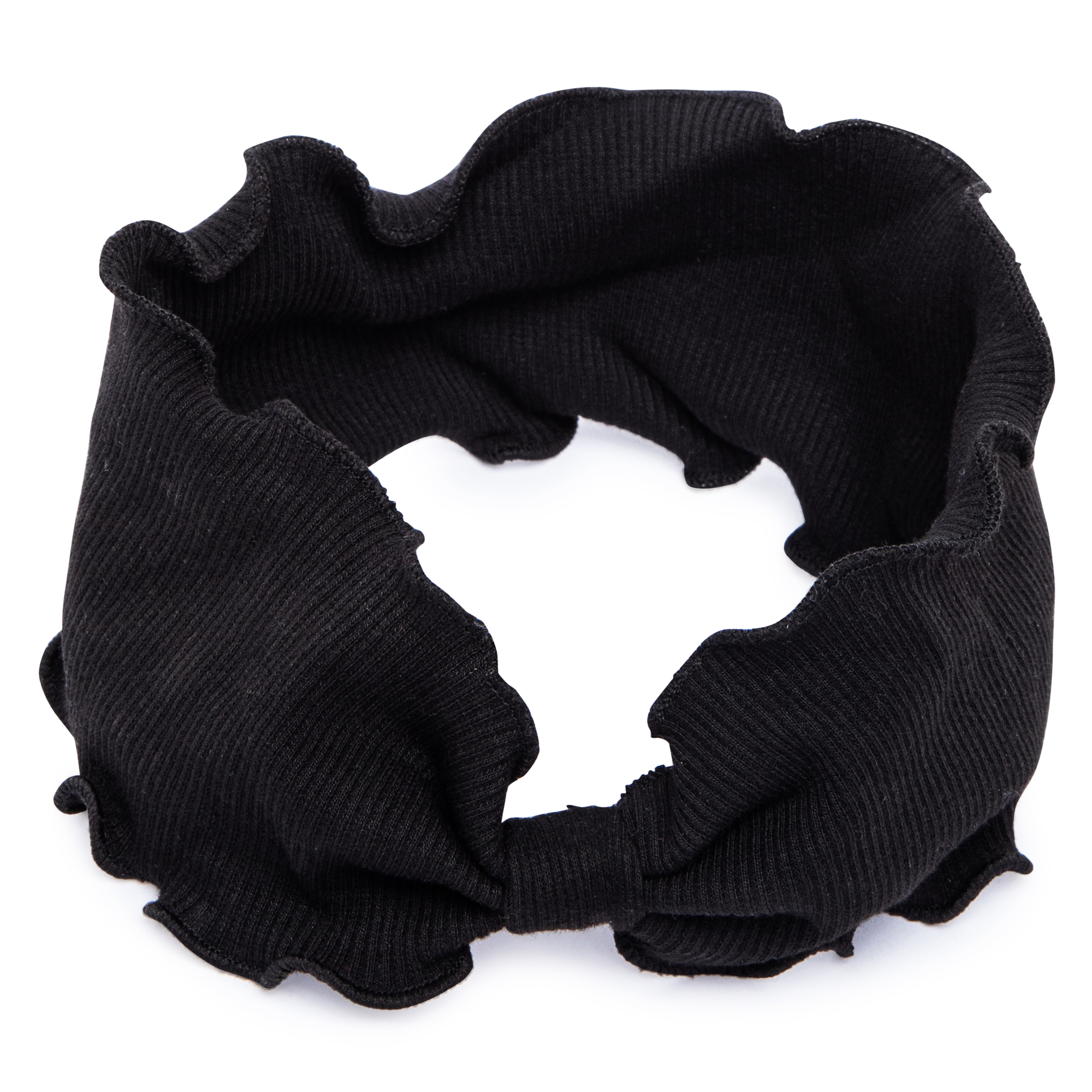 Lettuce-Edge Fabric Headwrap