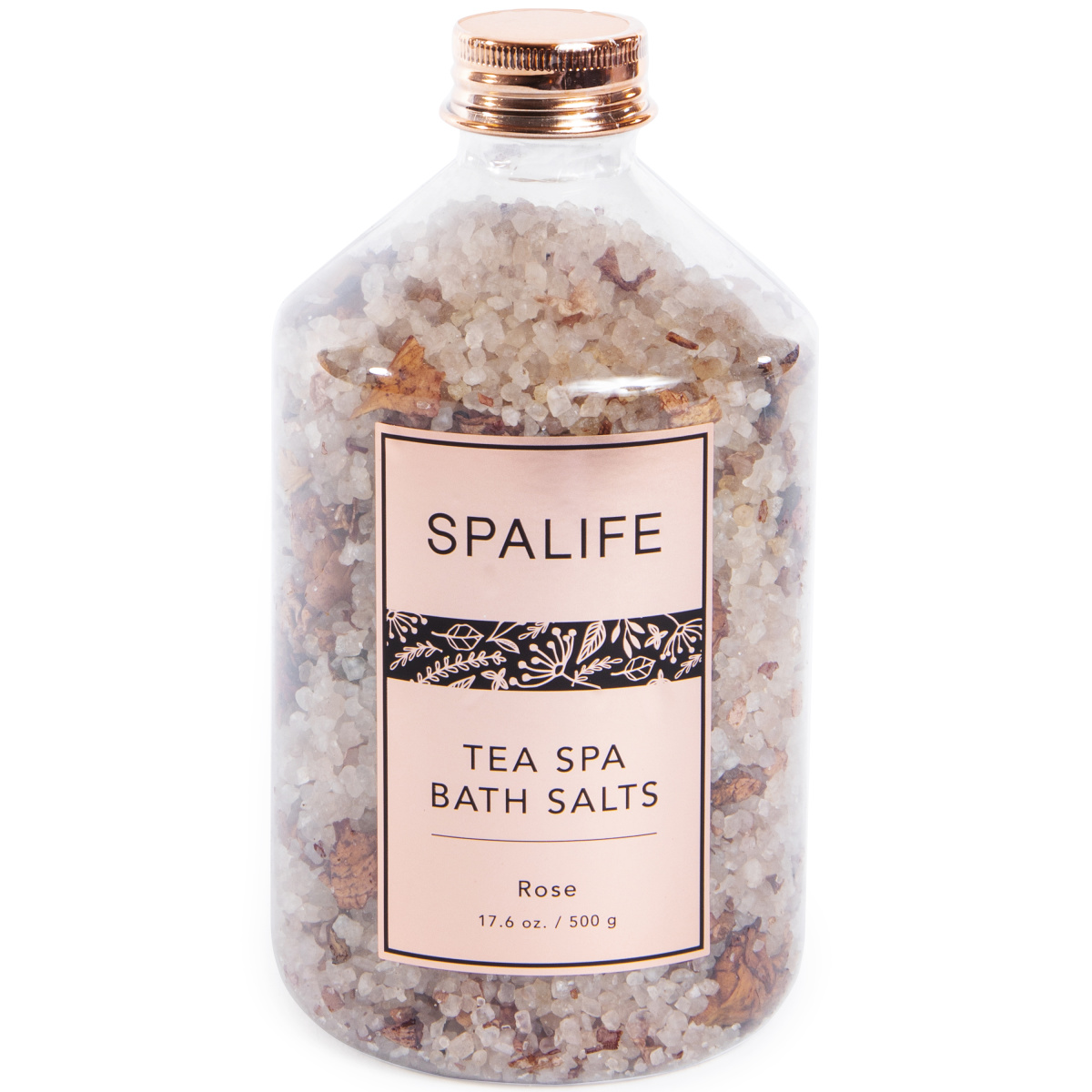 Tea Spa Bath Salts 17oz - Rose