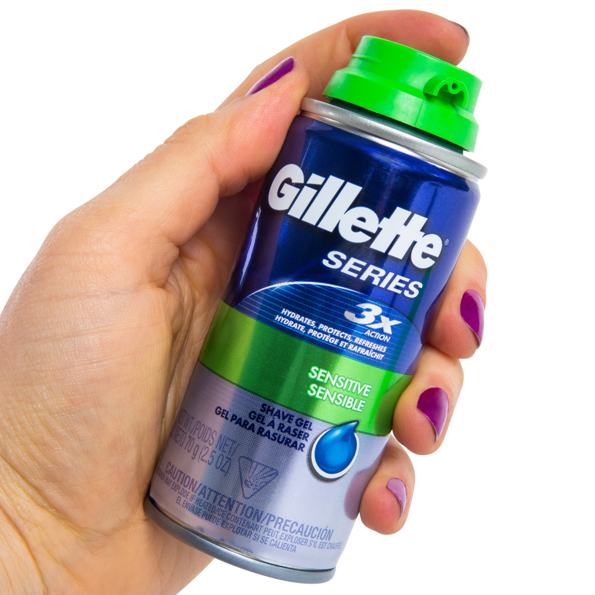 Gillette® Sensitive Shave Gel 2.5oz