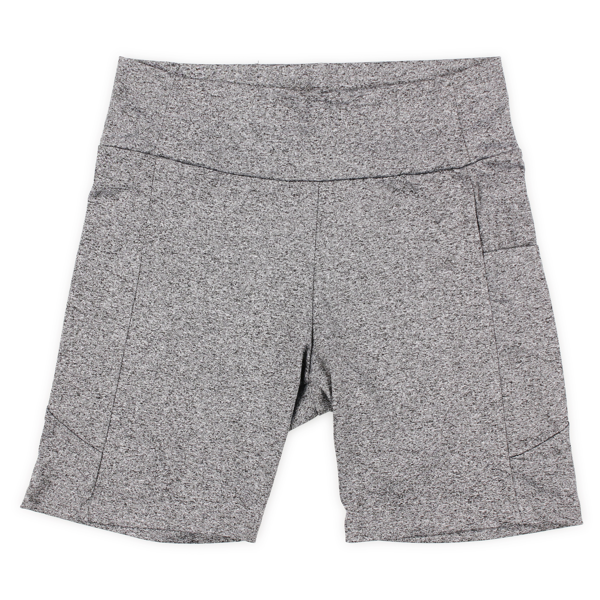 Juniors Gray Bike Shorts