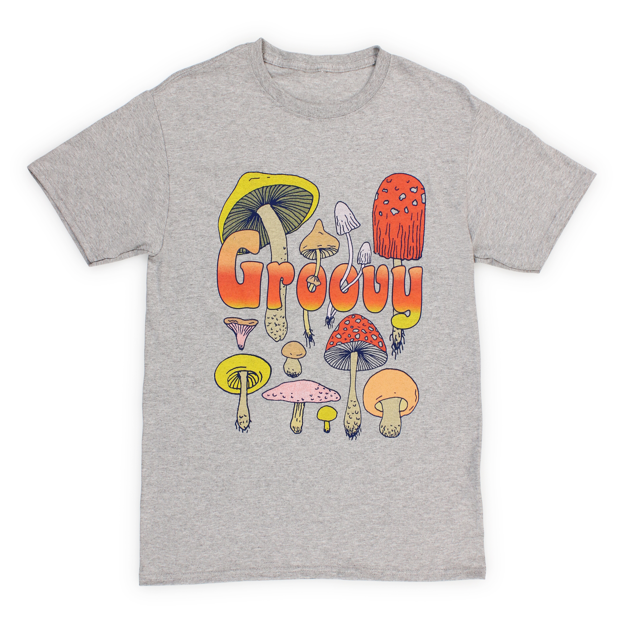 'Groovy' Mushroom Graphic Tee