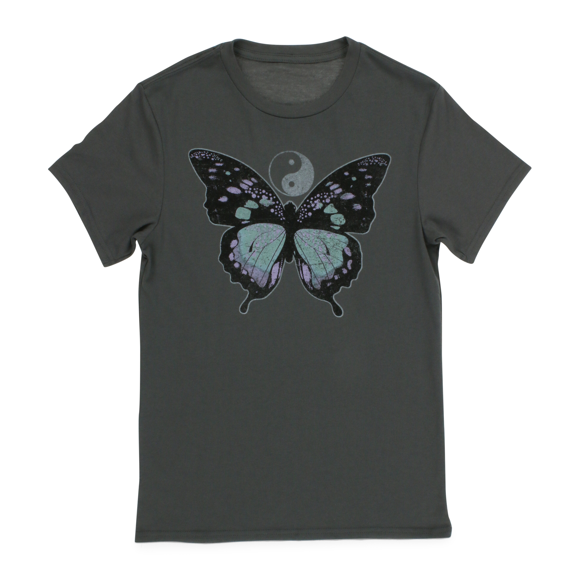Butterfly & Yin Yang Graphic Tee