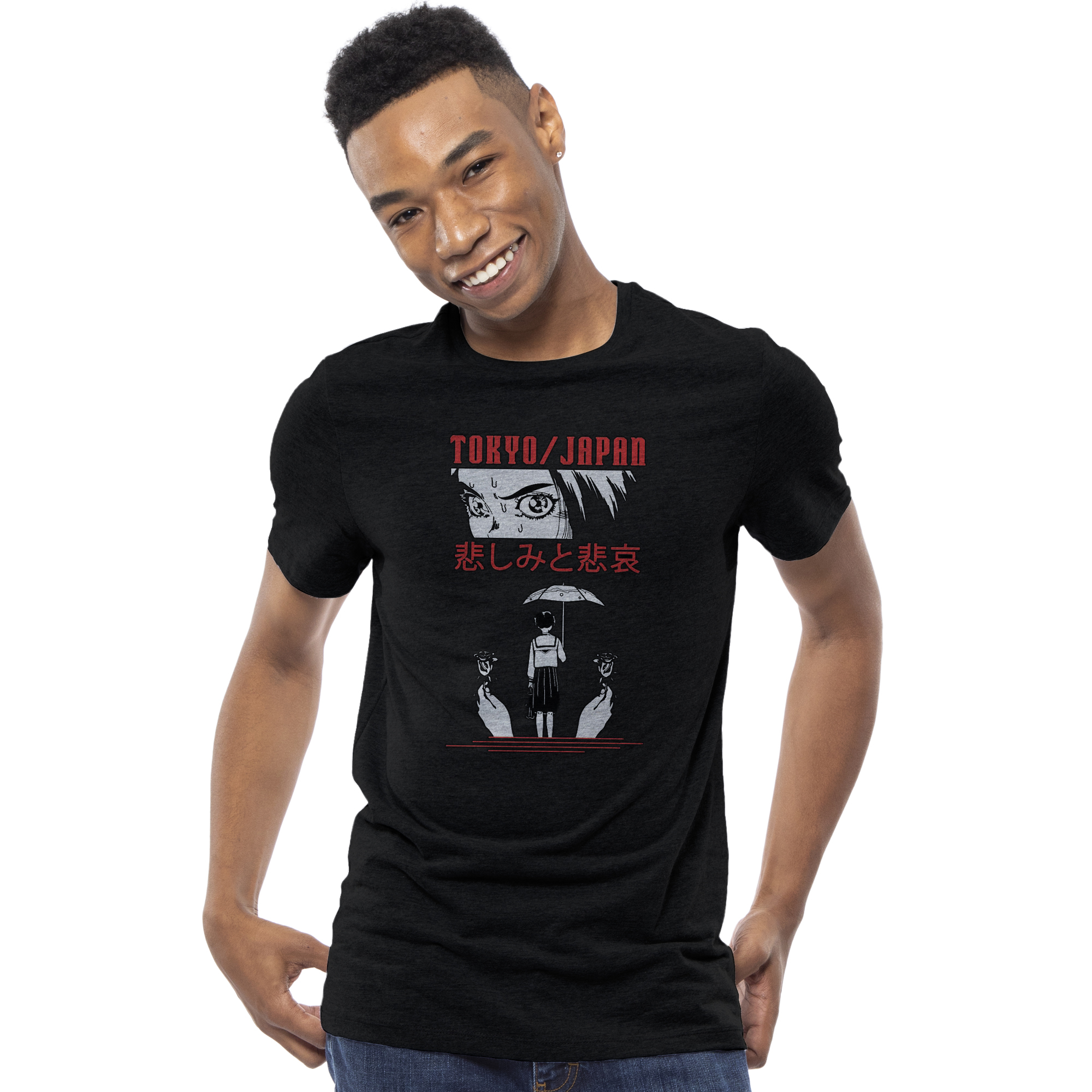 'Tokyo/Japan' Anime Graphic Tee