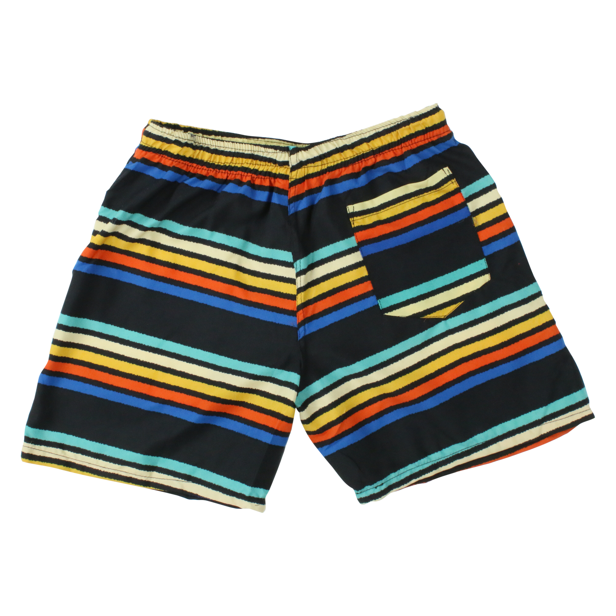Blue Tie Dye Swim Trunks
