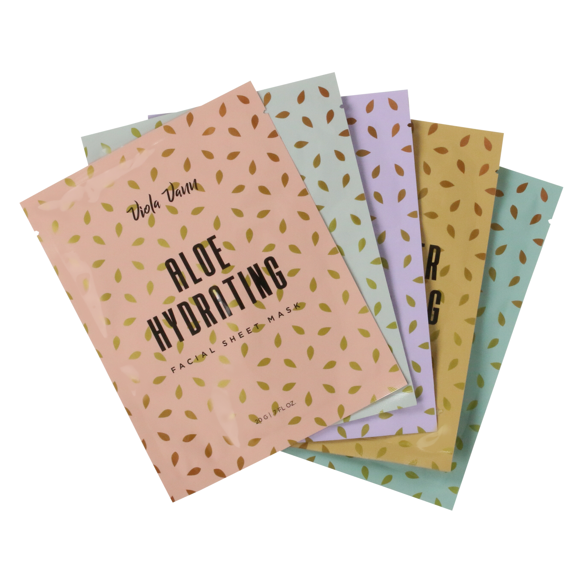 Viola Vann 5 Facial Sheet Masks Collection