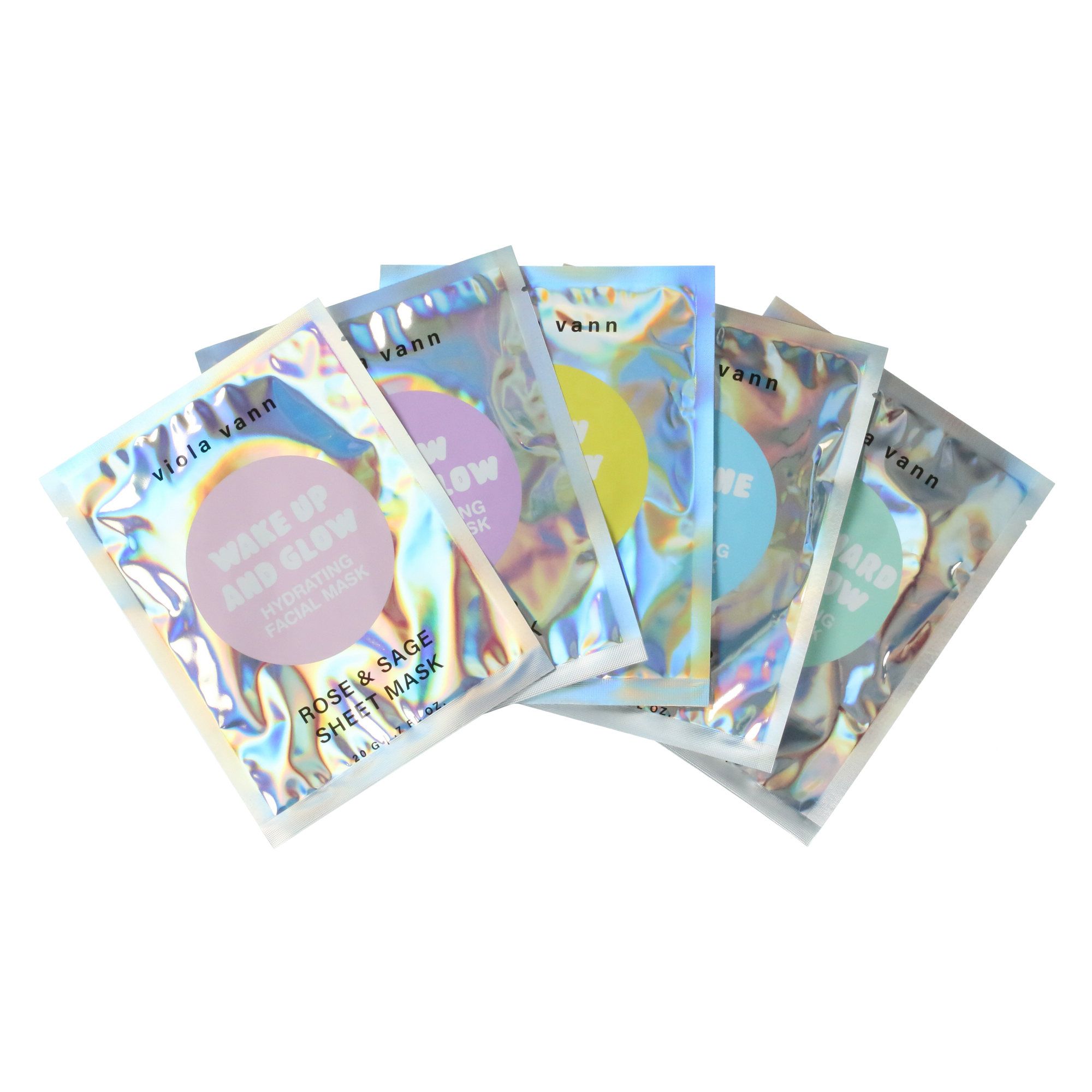 Viola Vann 5 Facial Sheet Masks Set