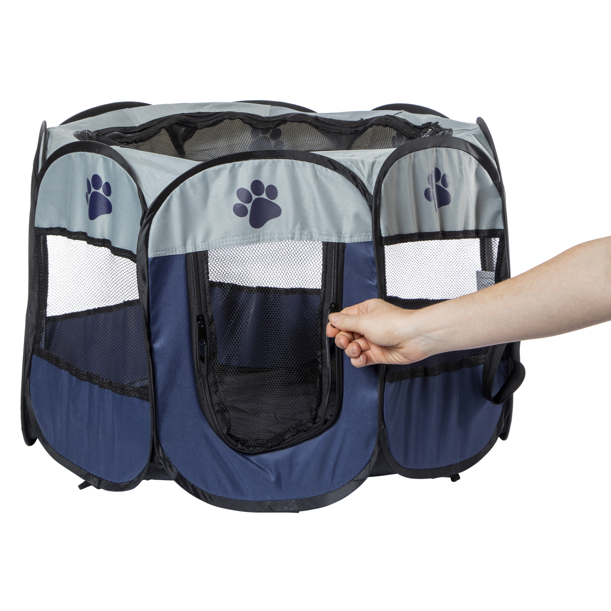 Pop-Open Pet Playpen For Small Dogs & Cats 26in x 17in