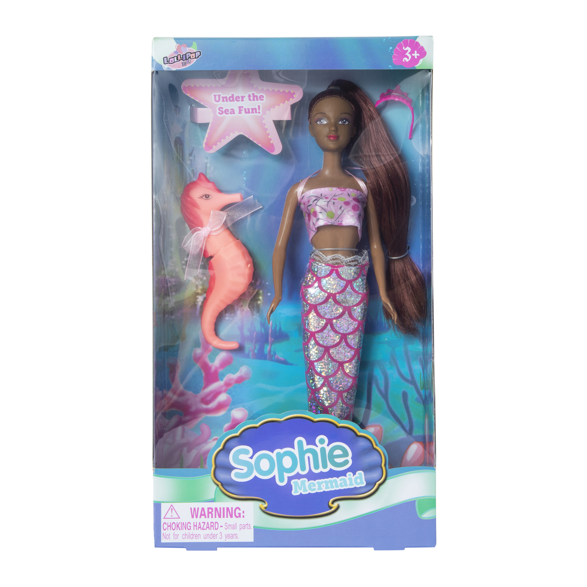 Sophie Mermaid Doll With Pet Seahorse