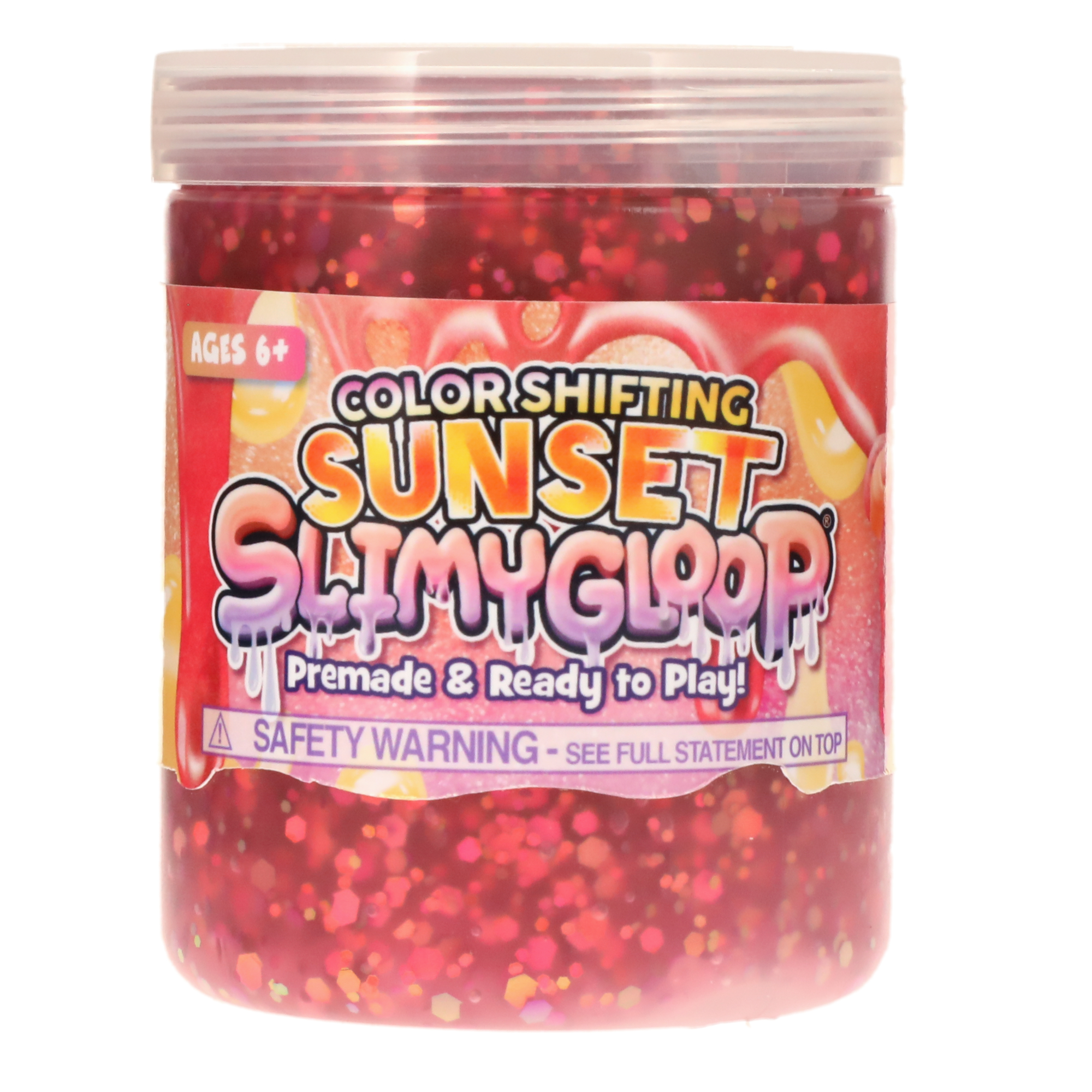 Slimygloop® Color Shifting Sunset Slime 8oz