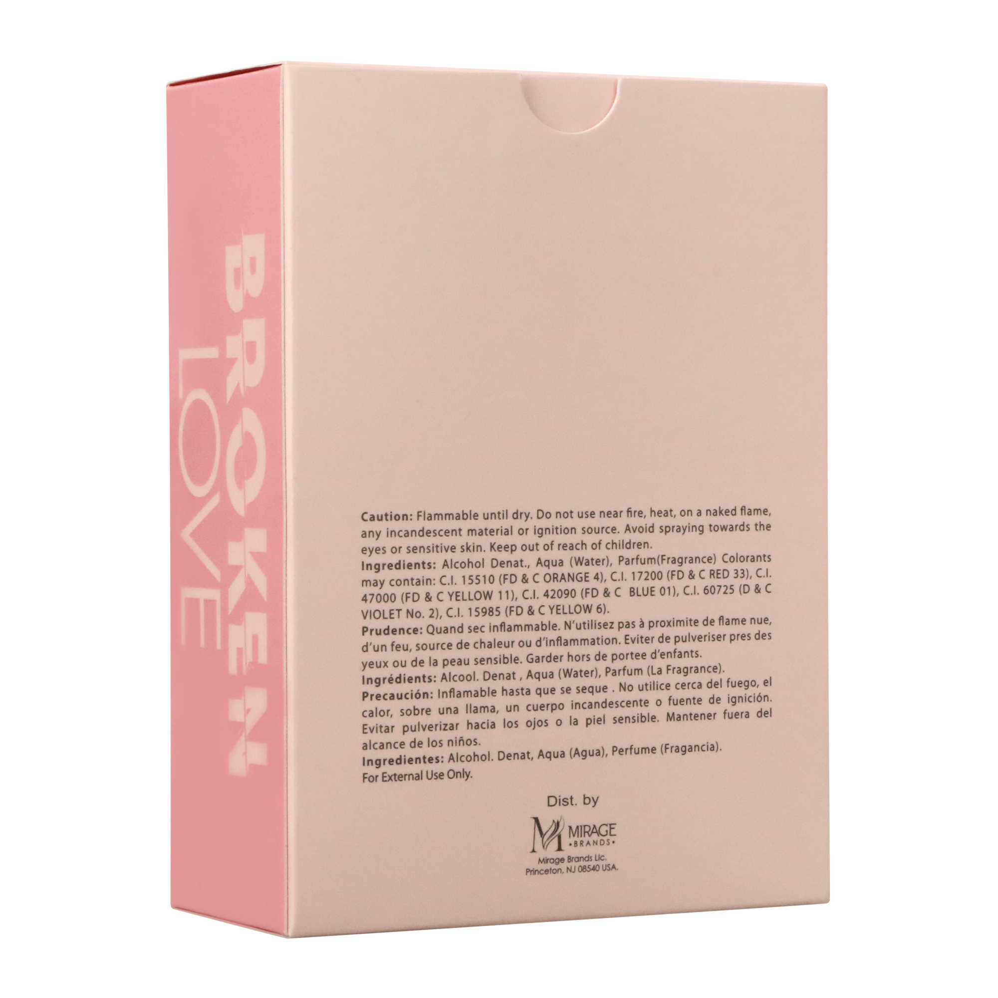 Adrianna Broken Love Eau De Parfum 3.4oz