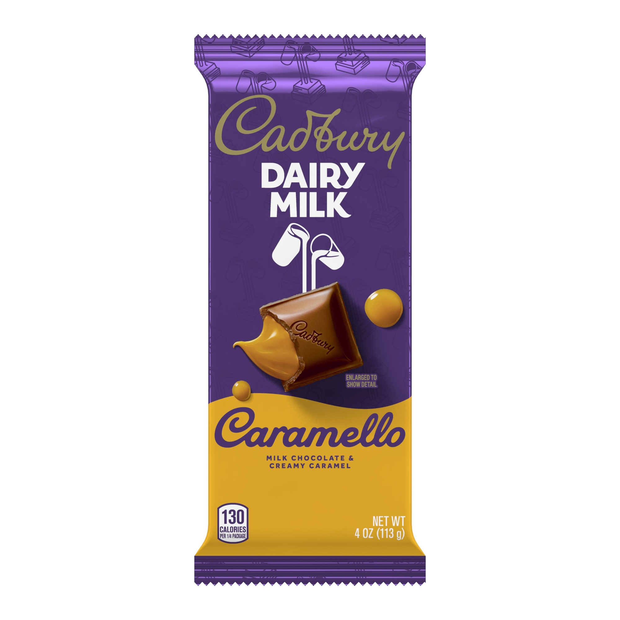 Cadbury® Caramello Milk Chocolate & Creamy Caramel Bar 4oz