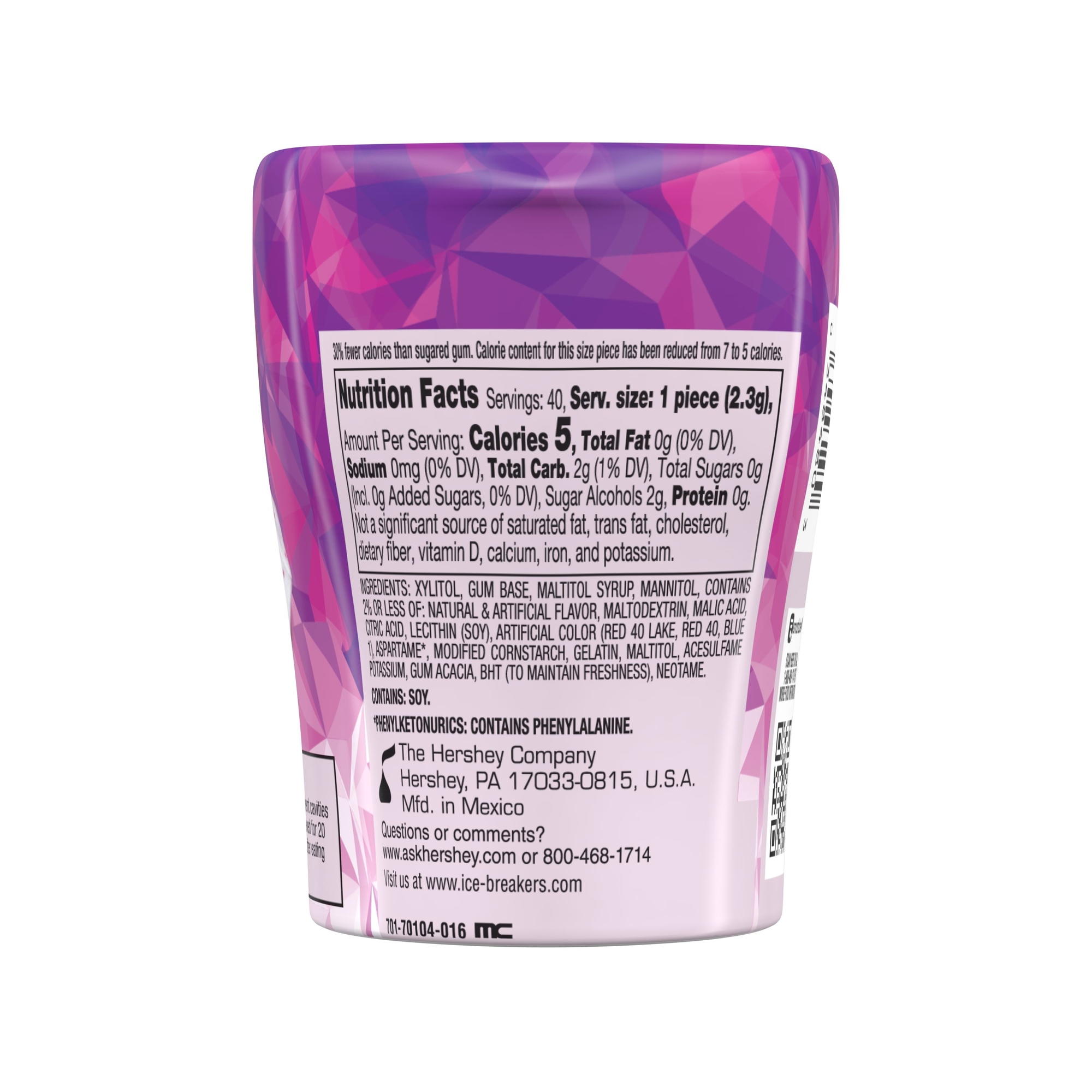 Ice Breakers® Ice Cubes Sugar Free Gum