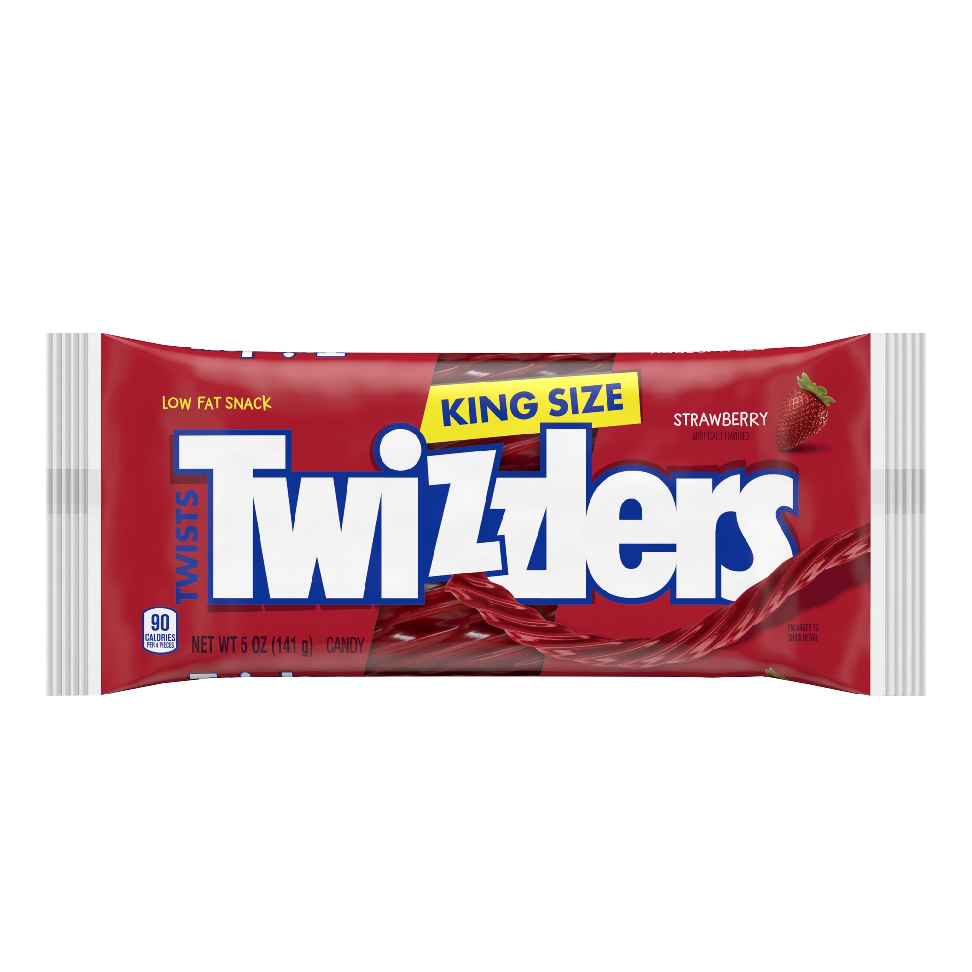 Twizzlers® Strawberry Twists King Size Candy 5oz